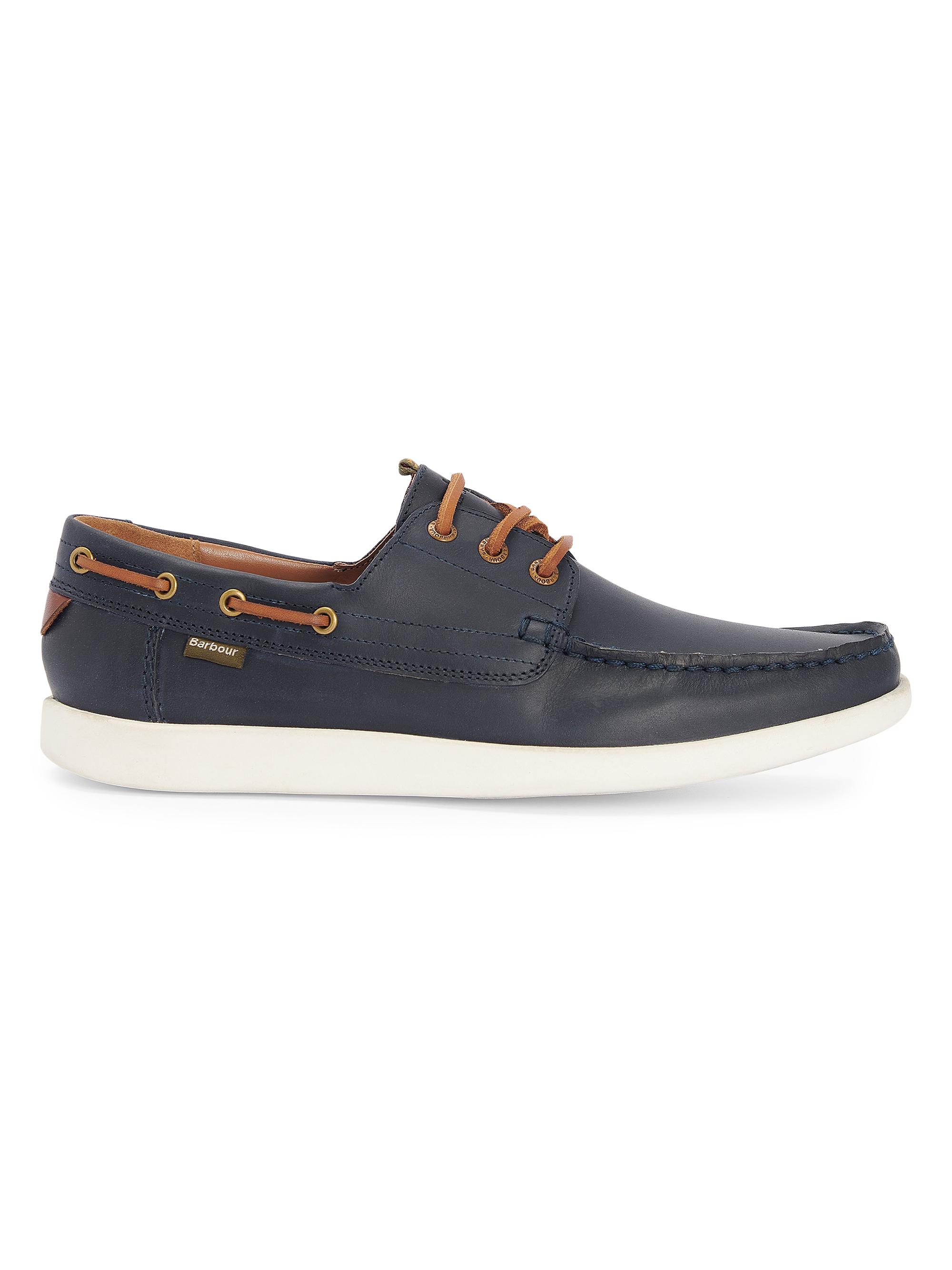 Leather Shoes Barbour Shoes Navy Barbour Brand Barbour Capstan