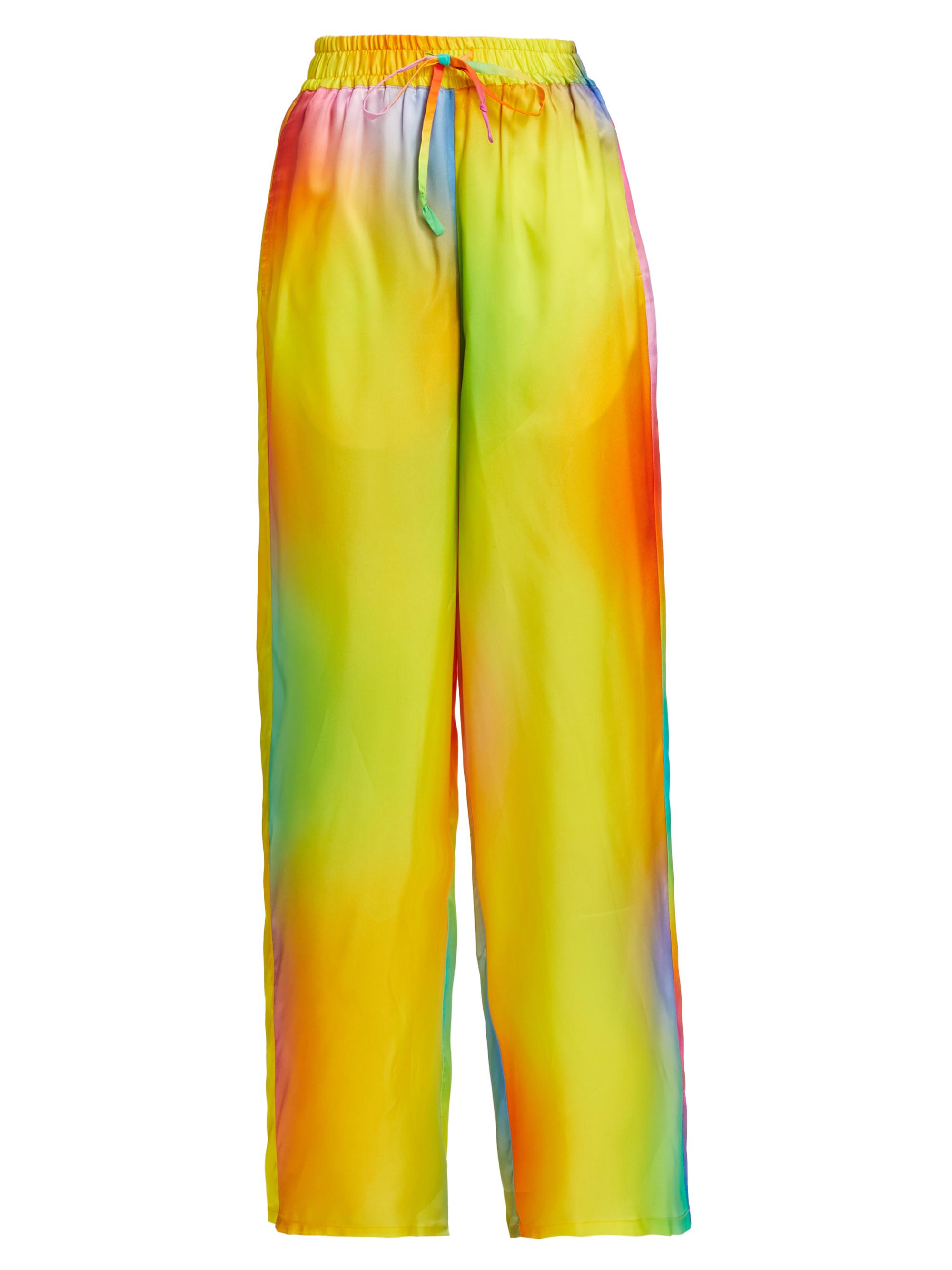 BruceGlen Women's Sunny Day Wide-Leg Pants - Yellow