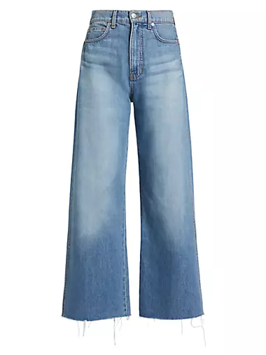 Taylor High-Rise Wide Crop Jeans