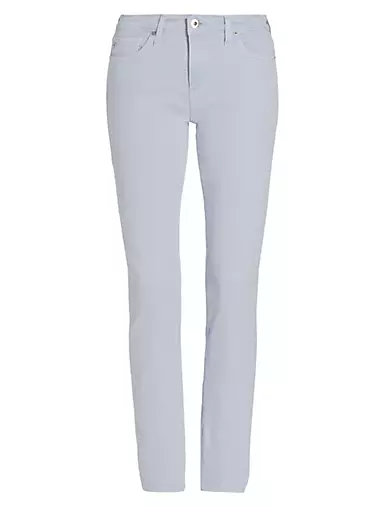 Cotton-Blend Crop Jeans