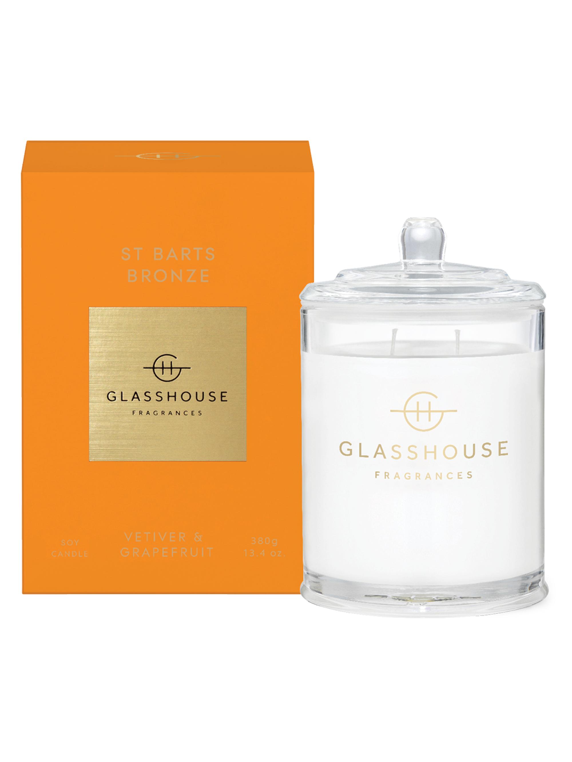 Glasshouse Fragrances St Barts Bronze Triple Scented Candle