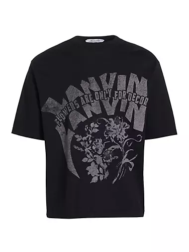 Lanvin Lab x Future Logo Cotton T-Shirt