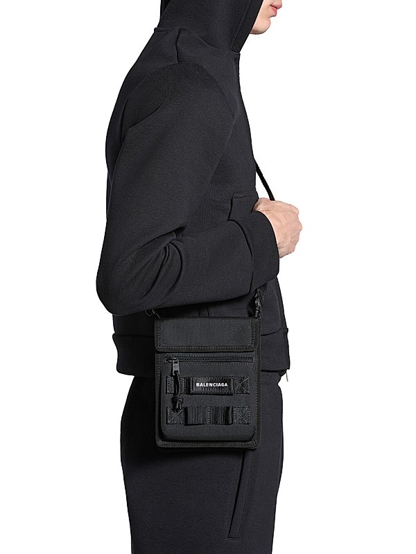 Shop Balenciaga Army Small Pouch With Strap | Saks Fifth Avenue Shop Balenciaga Army Small Pouch With Strap | Saks Fifth Avenue
