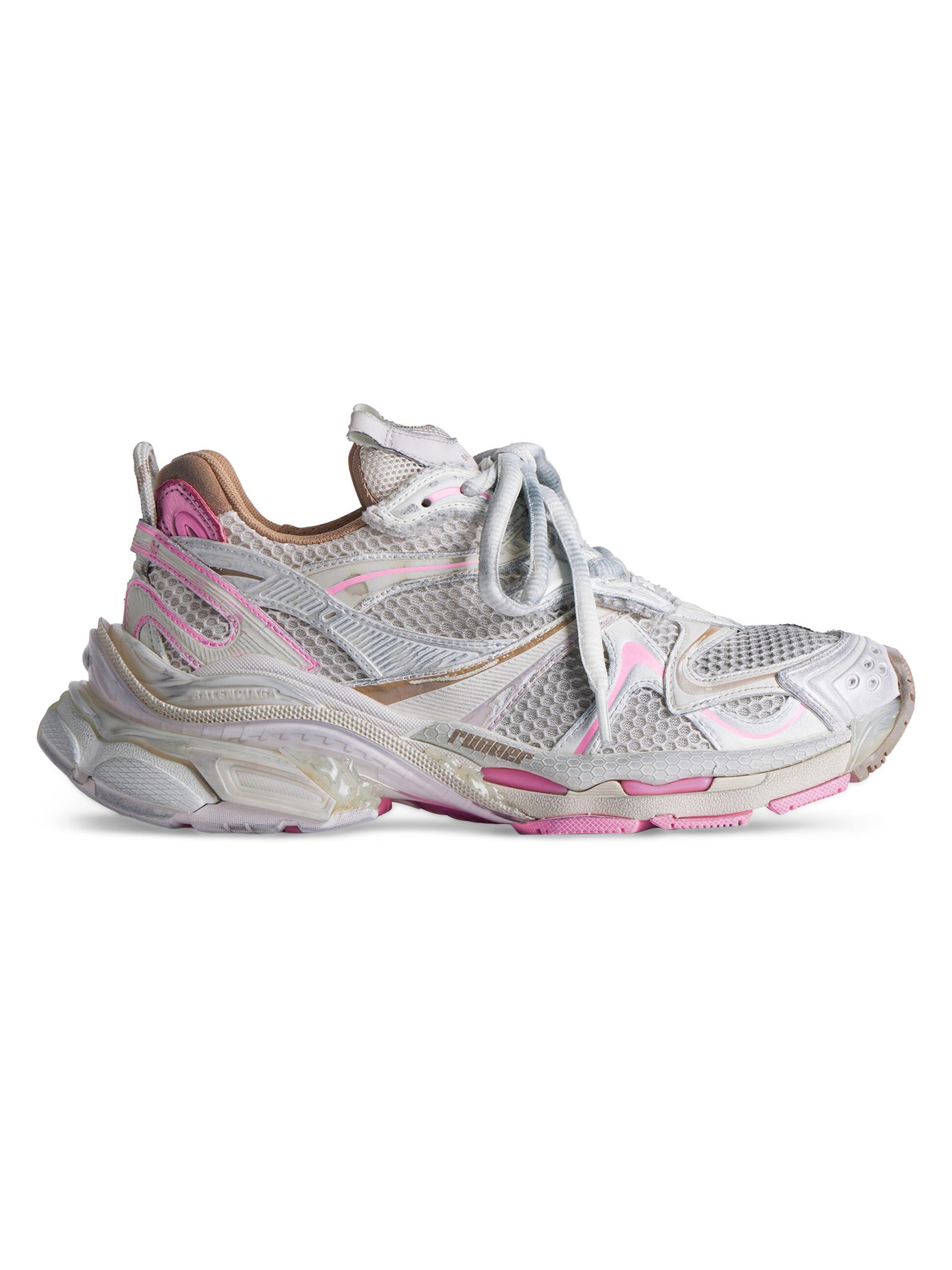 Balenciaga Women's Runner 2.0 Sneakers - Taupe Pink