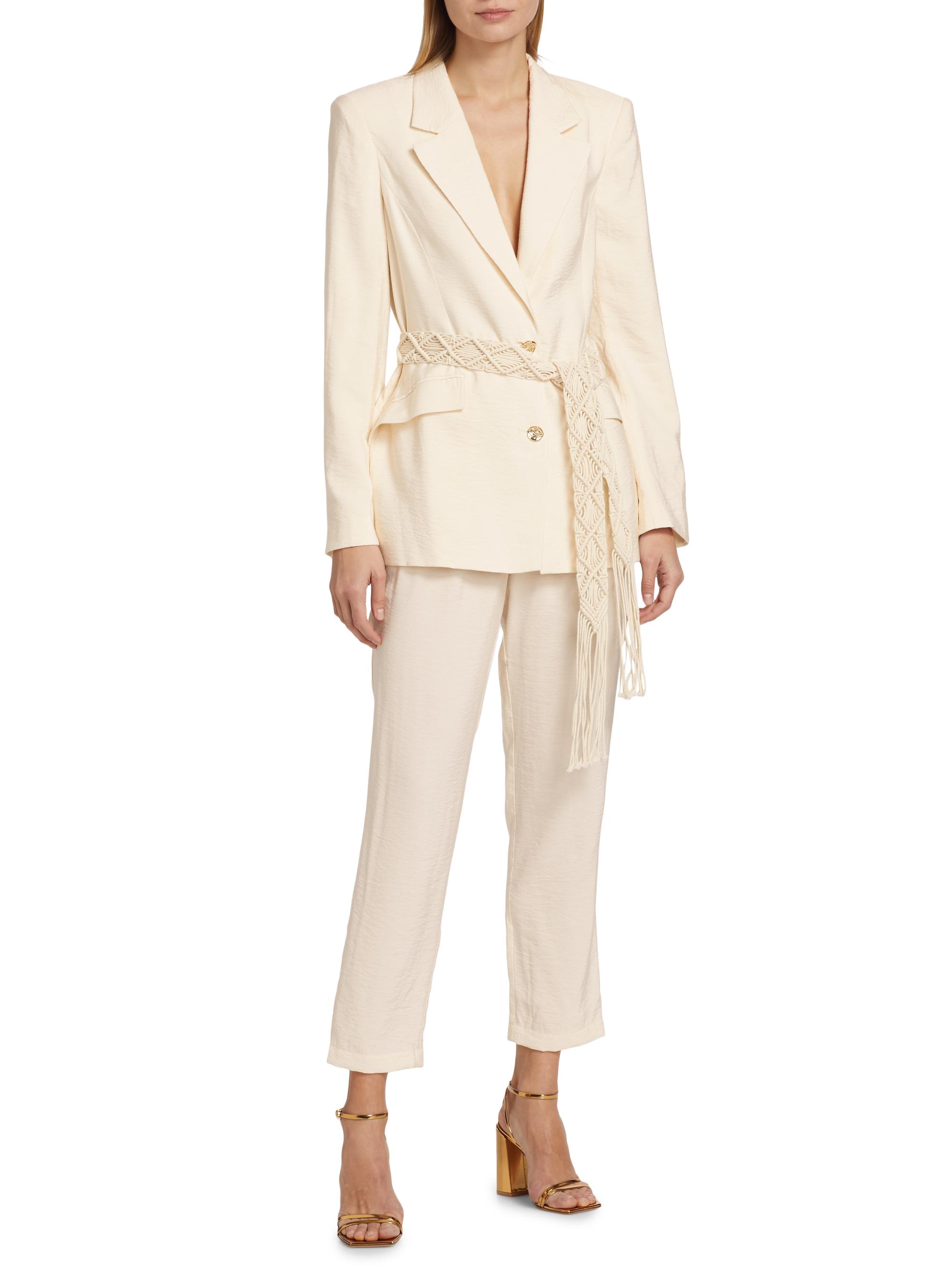 Ramy Brook Mildred Belted Blazer Jacket | Saks Fifth Avenue