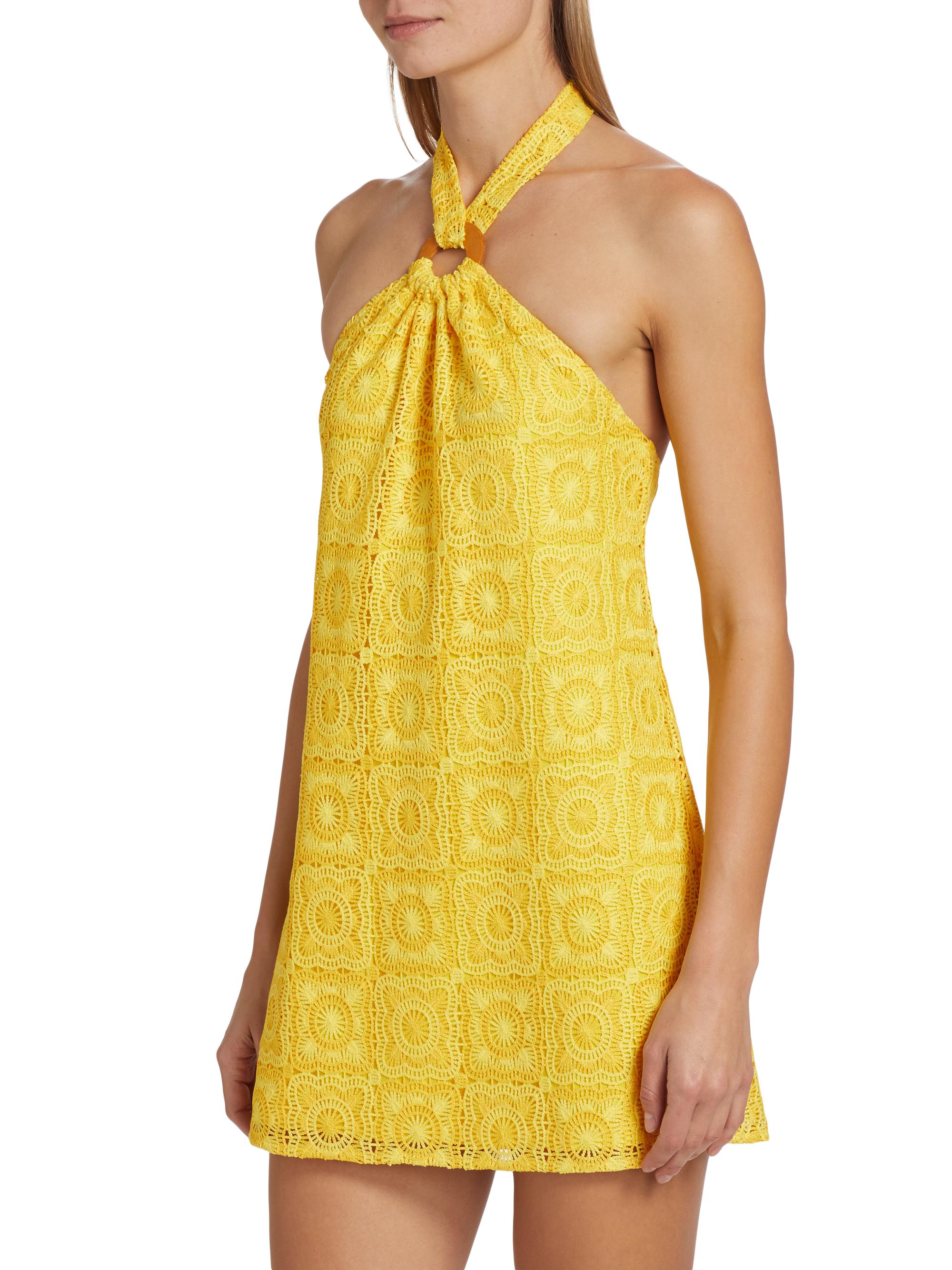 Ramy Brook Viola Crochet Shift Minidress | Saks Fifth Avenue