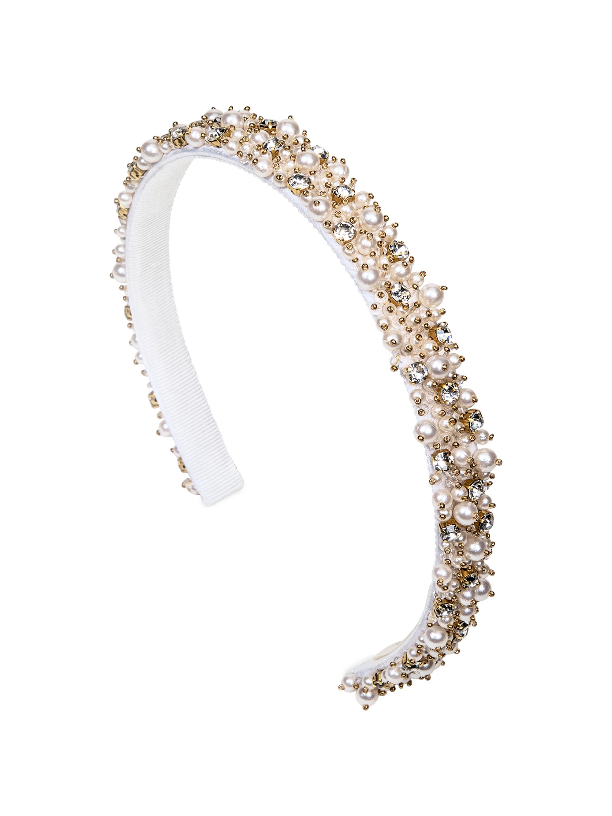 Jennifer Behr Women's Landyn Imitation Pearl Headband - Pearl