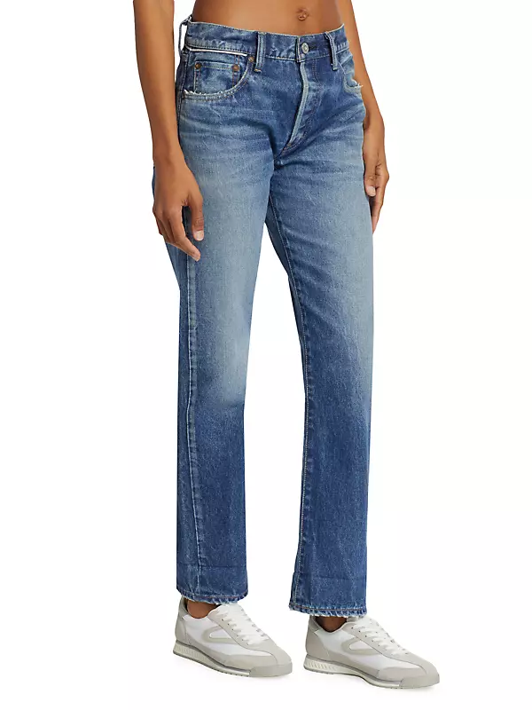 Shop Moussy Vintage Foxwood Straight-Leg Denim Jeans | Saks Fifth 