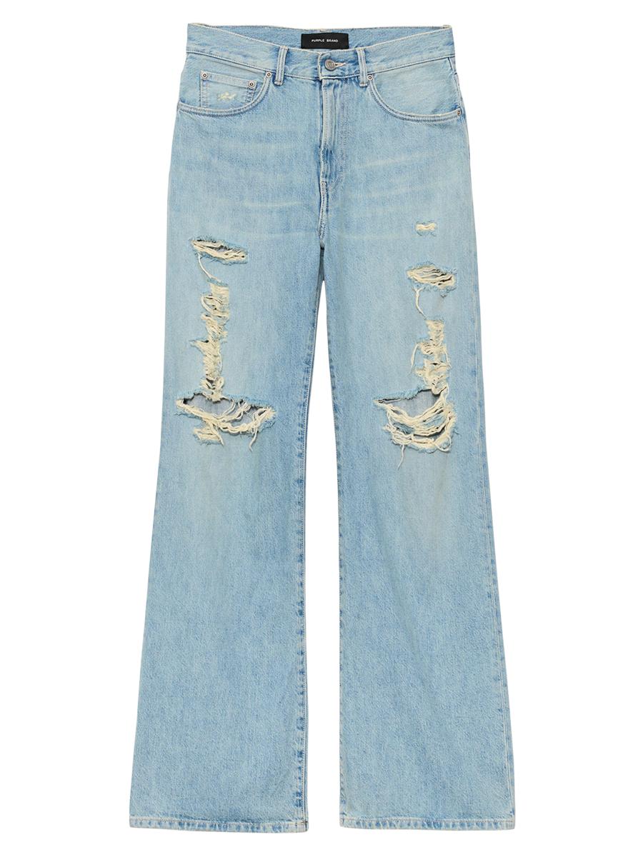 新品！  Jeans High Rise Wide Leg Extra Wide Leg high-rise jeans in blue - Frame | Mytheresa