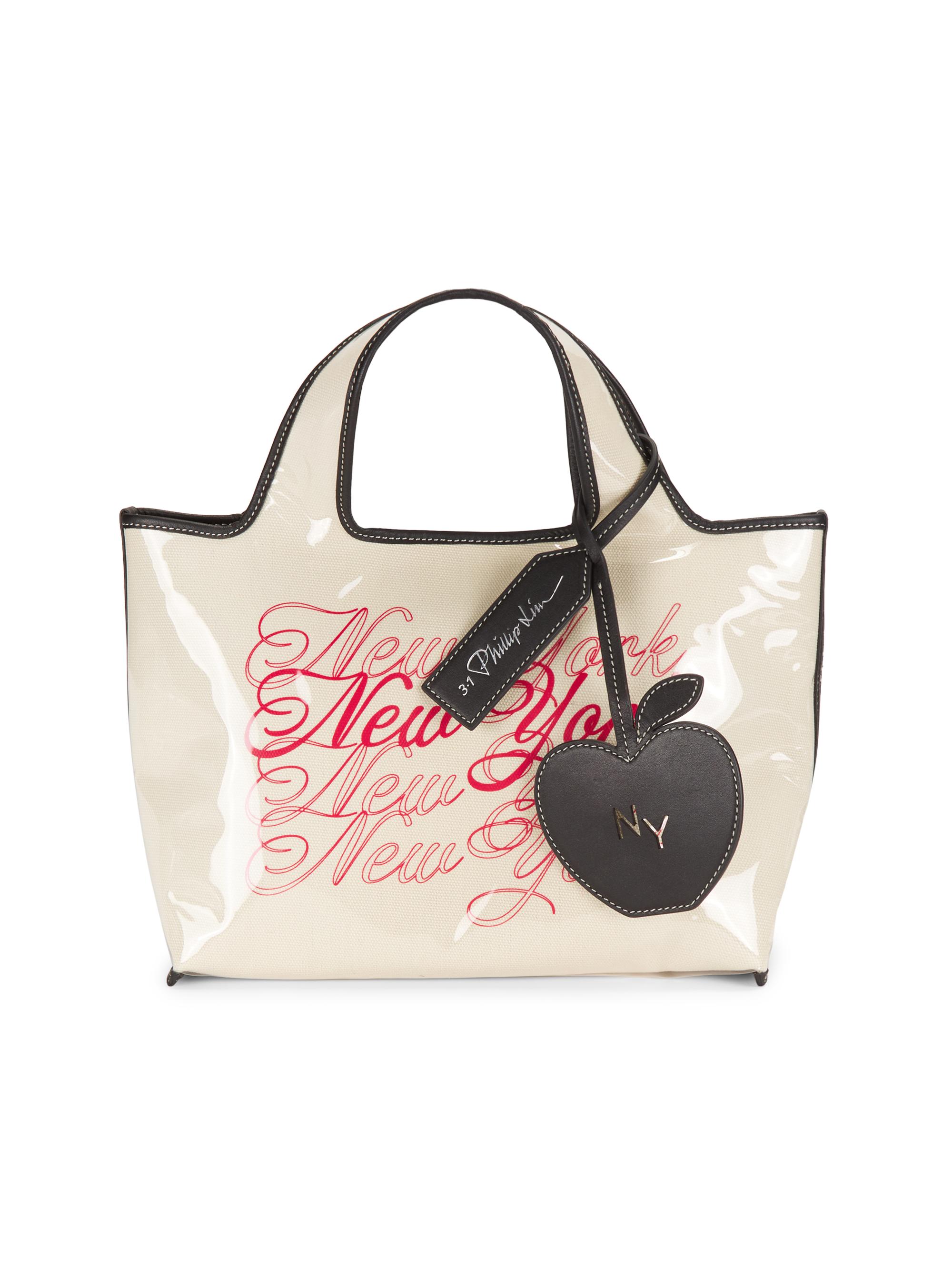 3.1 Phillip Lim Women's Mini We Are NY Market Tote Bag - Ecru