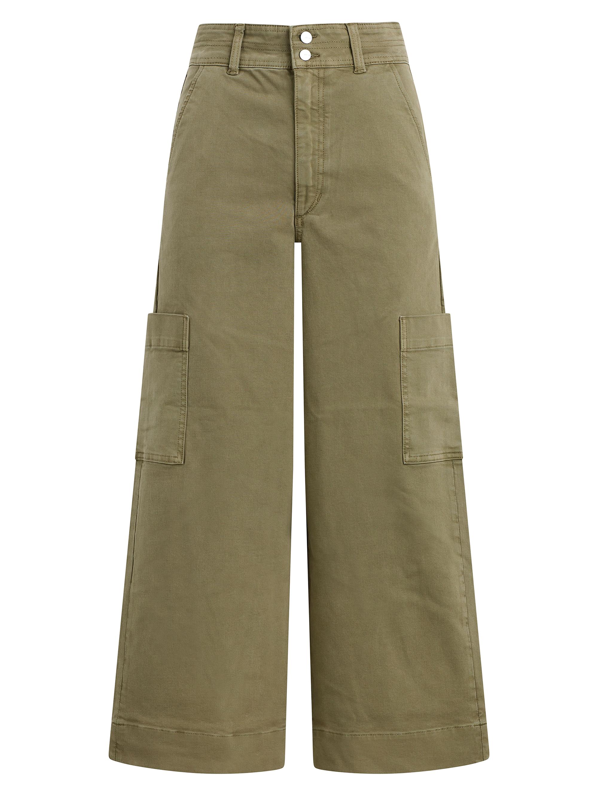 Joe's Jeans Women's The Milla Utility Wide-Leg Pants - Burnt Olive