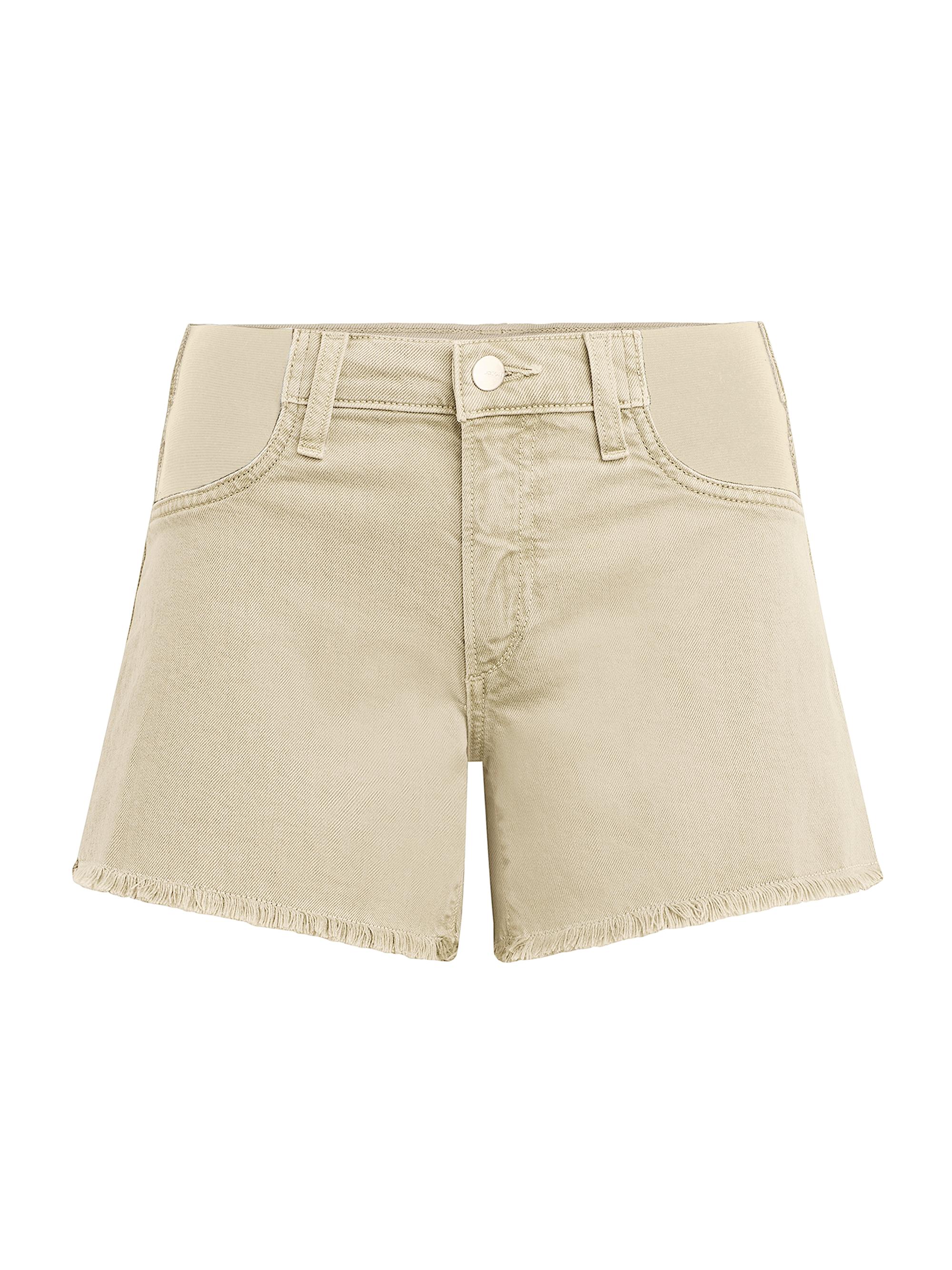 Joe's Jeans Women's Ozzie Maternity Denim Shorts - Safari