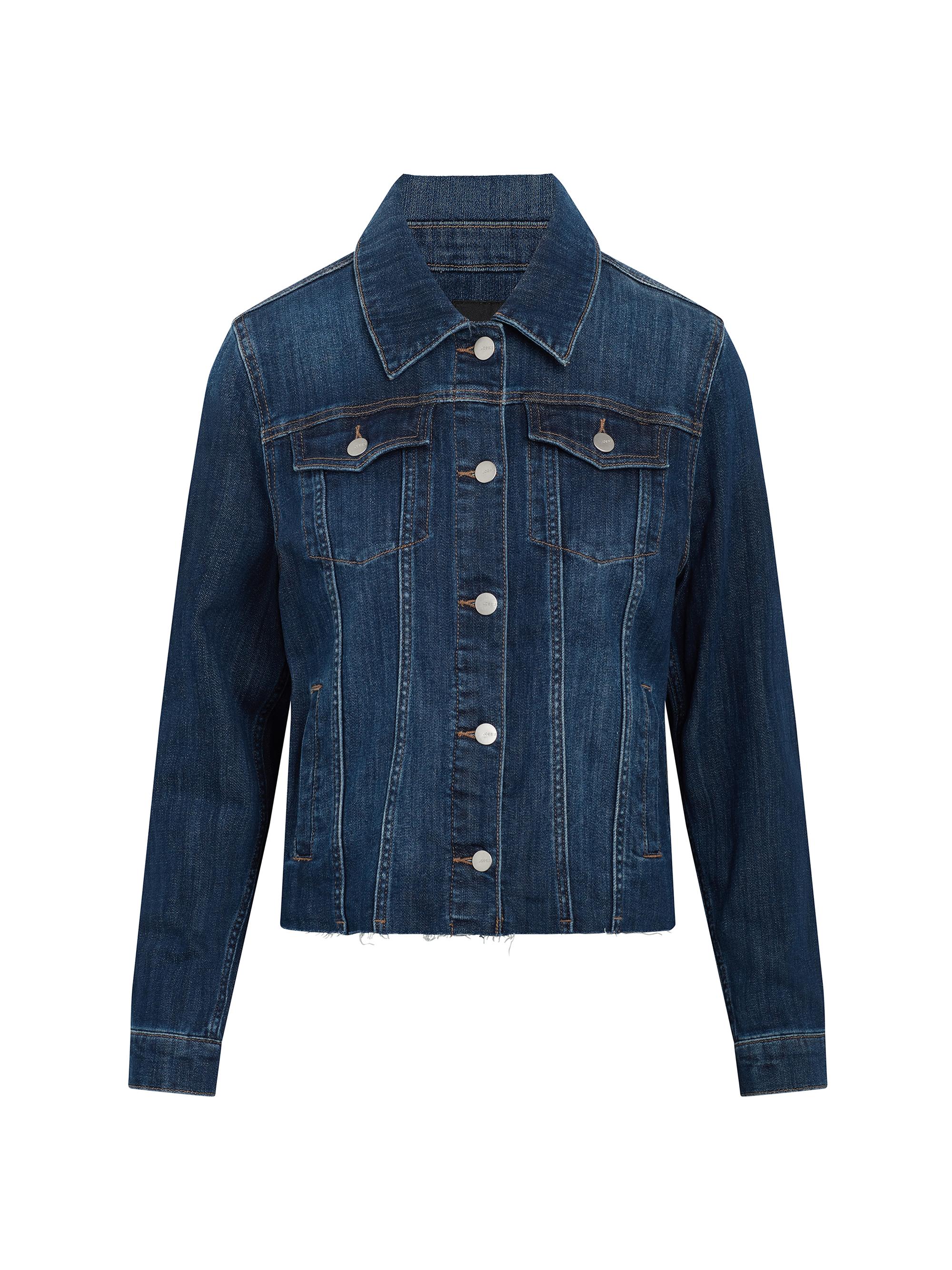 Joe's Jeans Women's The Relaxed Raw-Hem Denim Jacket - Carolyn