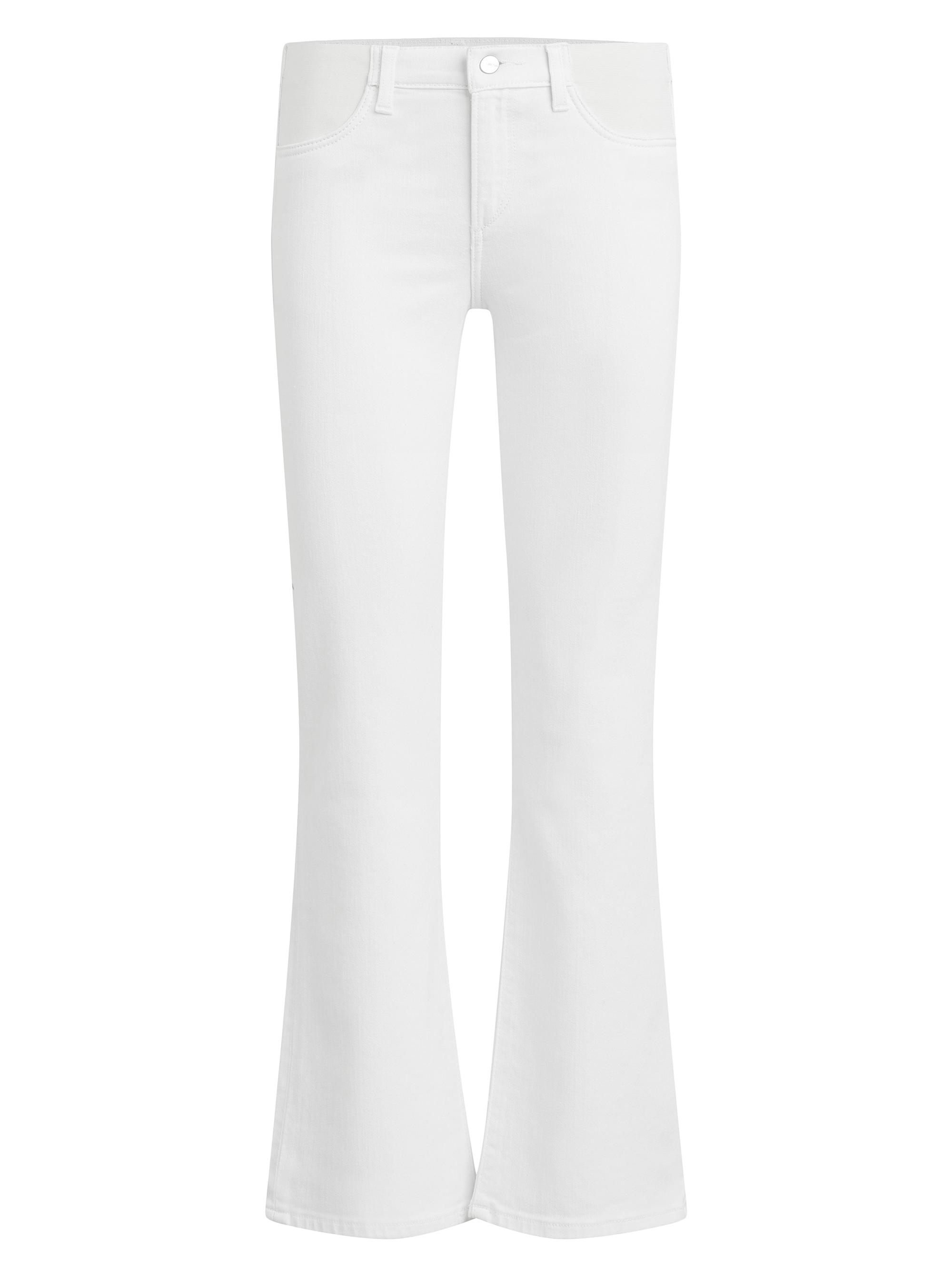 Joe's Jeans Women's The Icon Maternity Boot Cut Crop Jeans - White