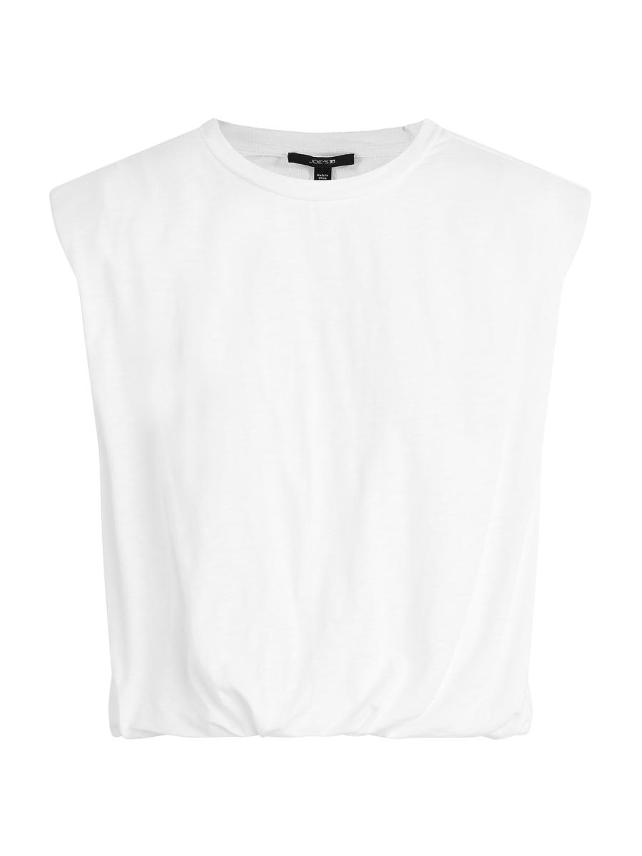 Joe's Jeans Arden Padded Cotton-Blend Sleeveless T-Shirt