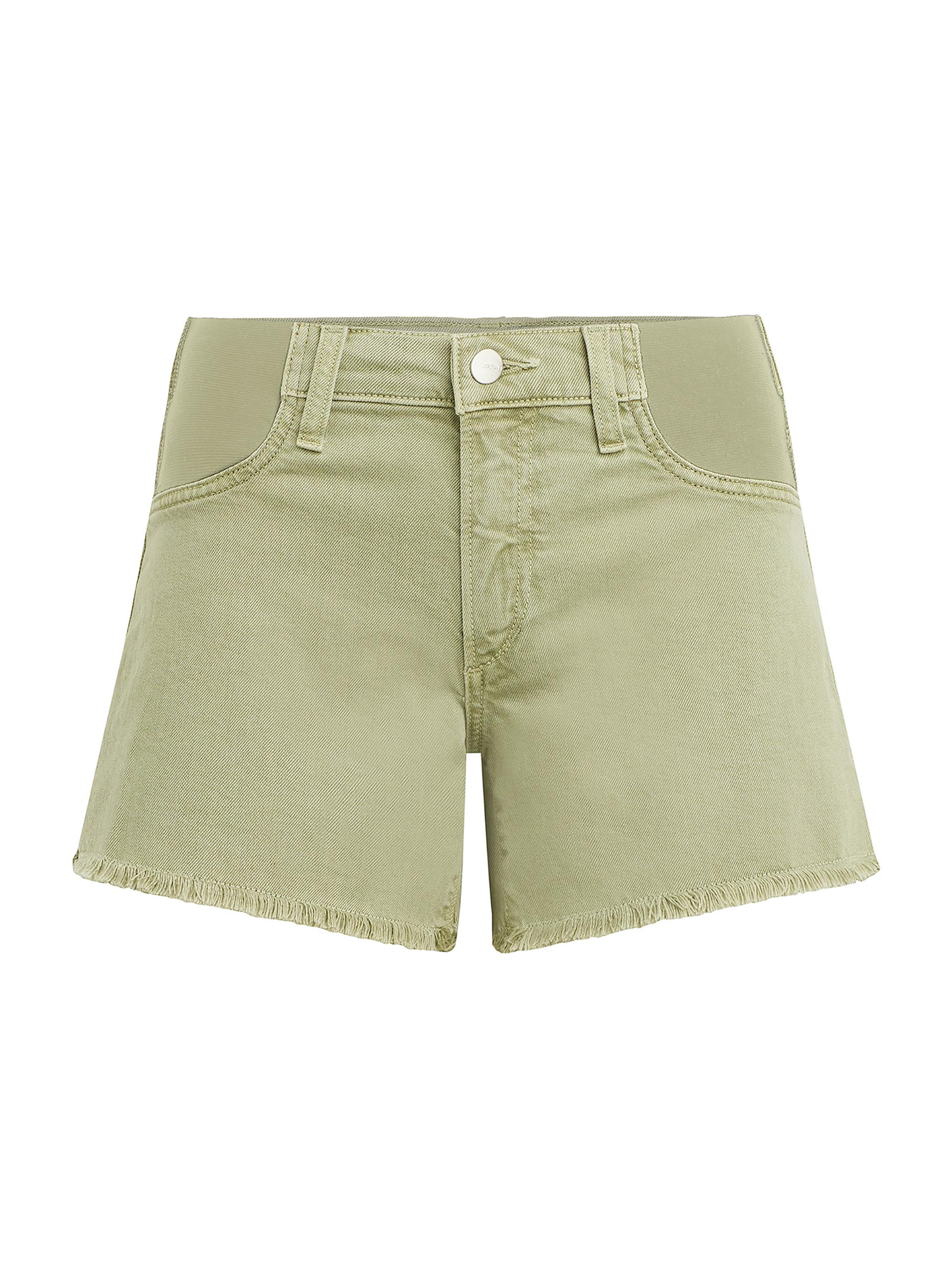 Joe's Jeans Women's The Ozzie Frayed Shorts - Khaki Green