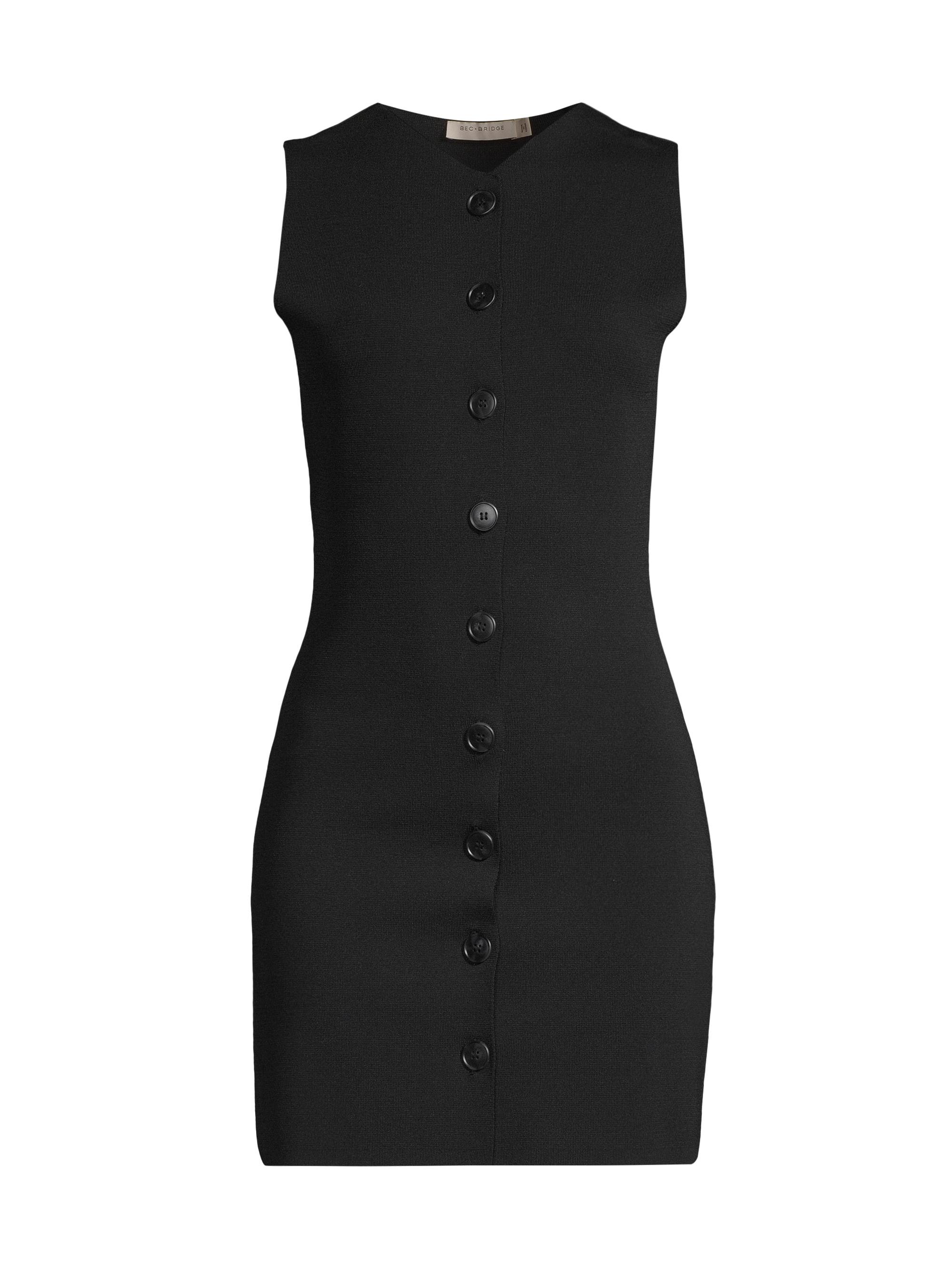 Bec & Bridge Women's Ilora Sleeveless Knit Minidress - Black