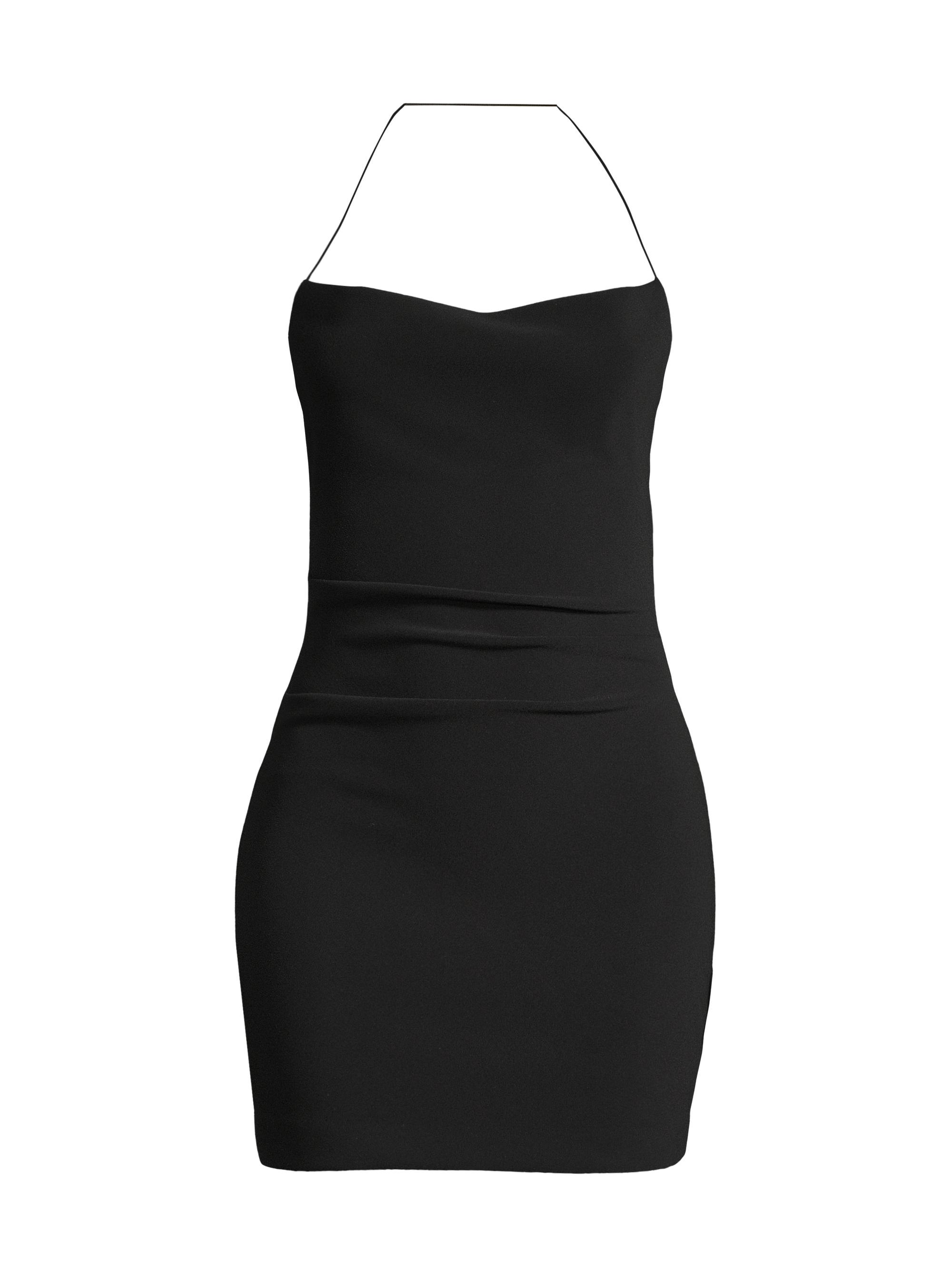 Bec & Bridge Women's Elvie Halter Minidress - Black