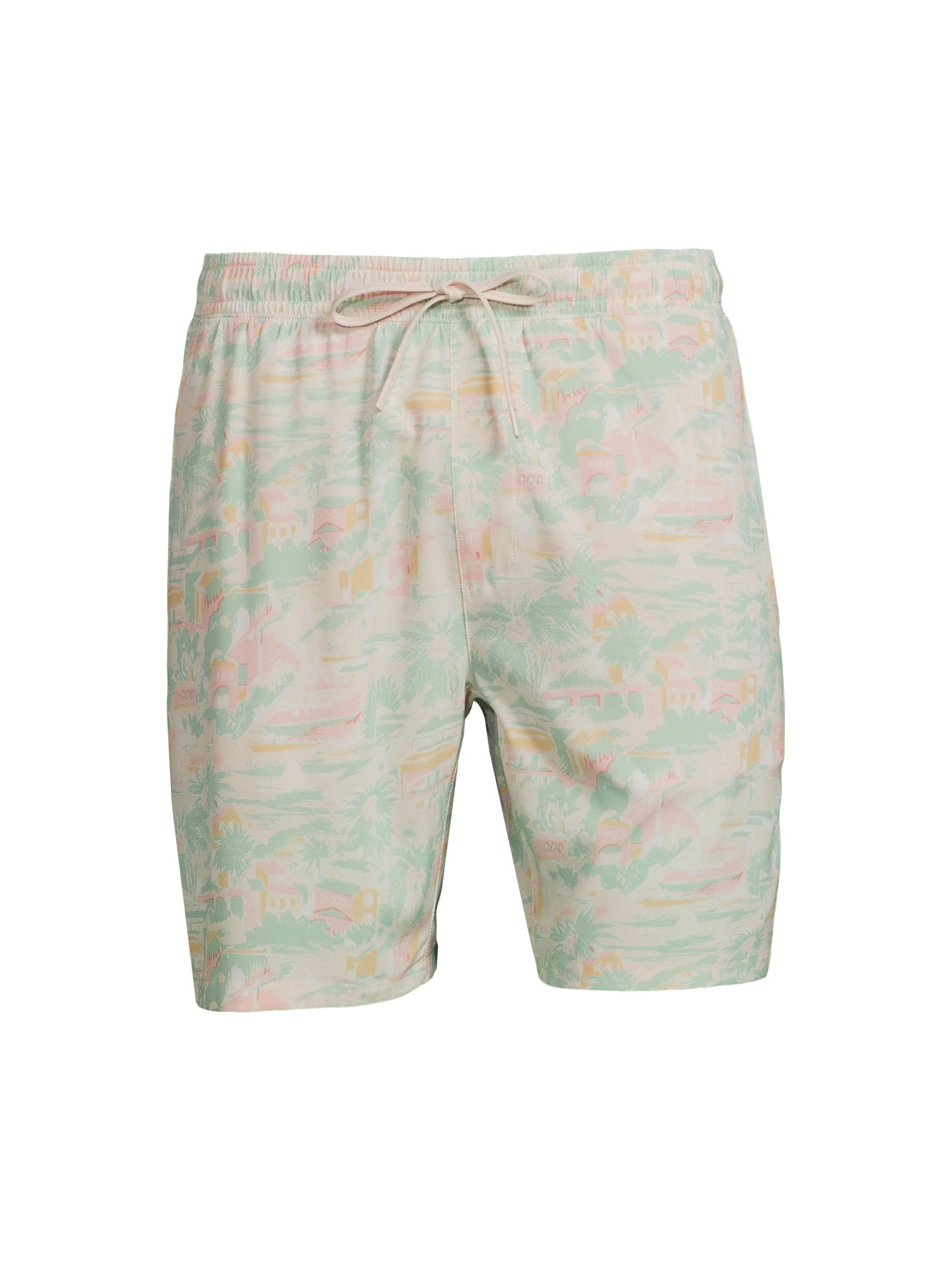 Faherty Brand Men's Shorelite Abstract Swim Trunks - Sun Washed Key West