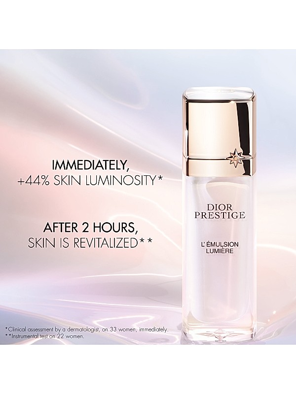 Shop DIOR DIOR Prestige L'Émulsion Lumière Brightening and Shop DIOR DIOR Prestige L'Émulsion Lumière Brightening and