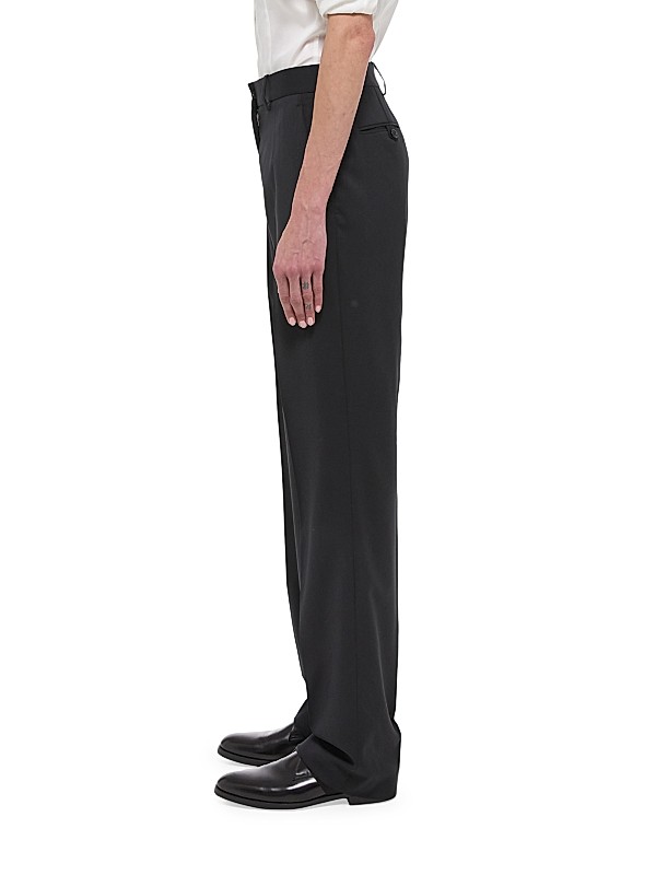 Shop Helmut Lang Wool Straight-Leg Pants | Saks Fifth Avenue Shop Helmut Lang Wool Straight-Leg Pants | Saks Fifth Avenue