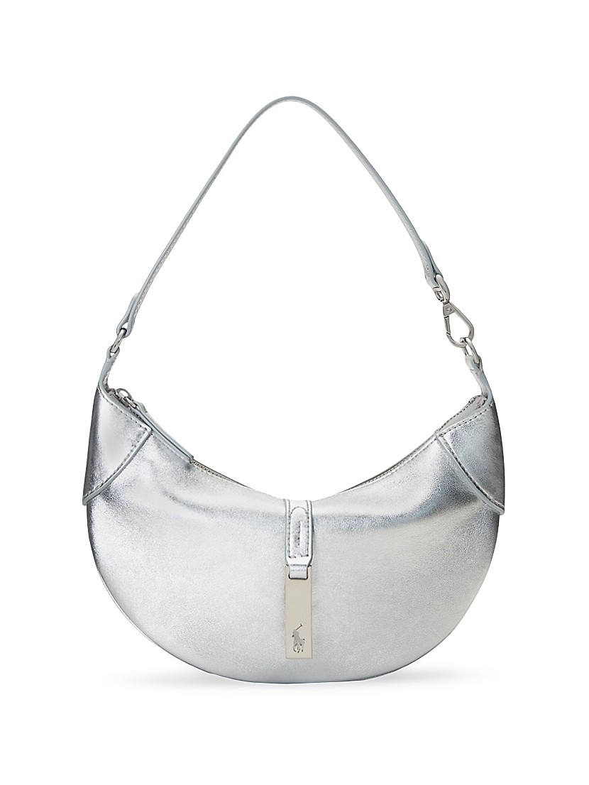 Shop Polo Ralph Lauren Mini Polo ID Leather Shoulder Bag Shop Polo Ralph Lauren Mini Polo ID Leather Shoulder Bag