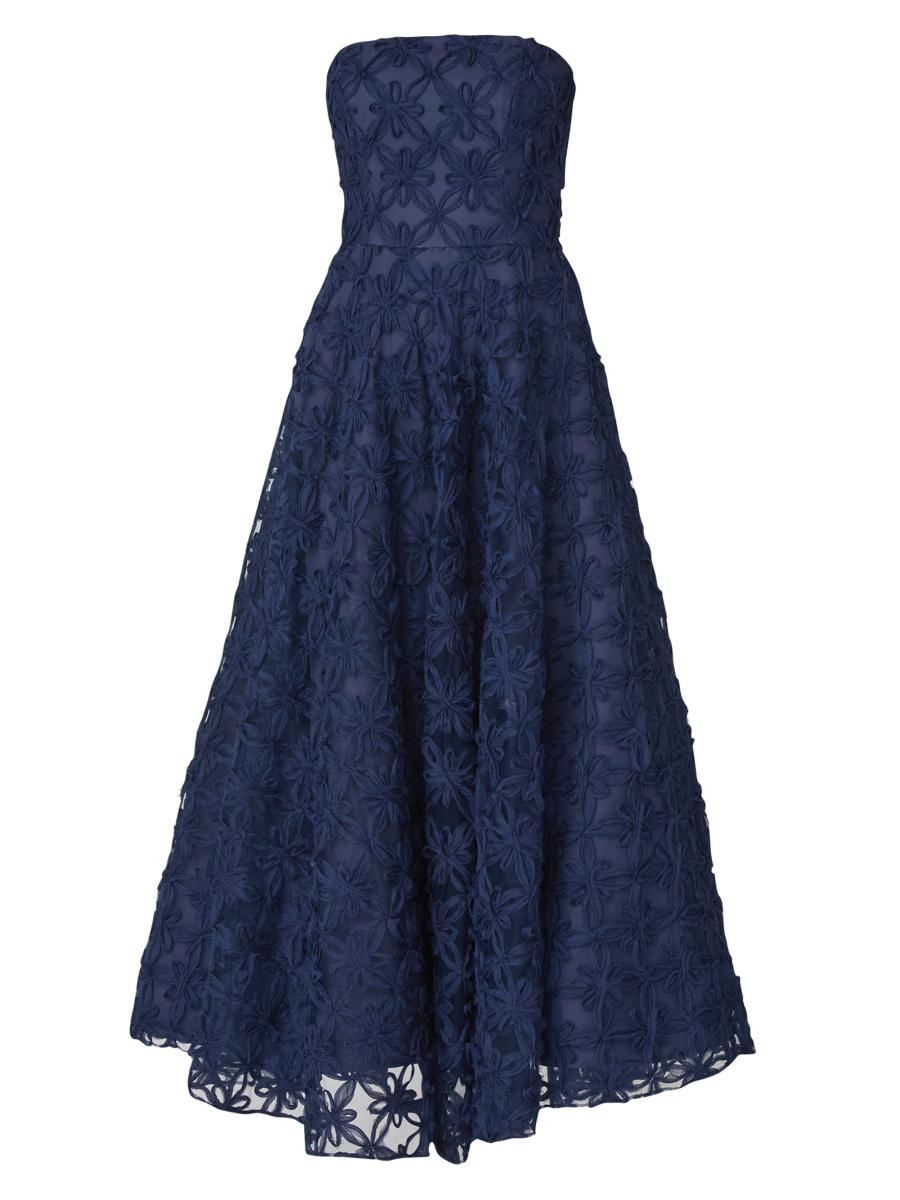 Shoshanna Miller Floral Mesh Maxi Dress | Saks Fifth Avenue