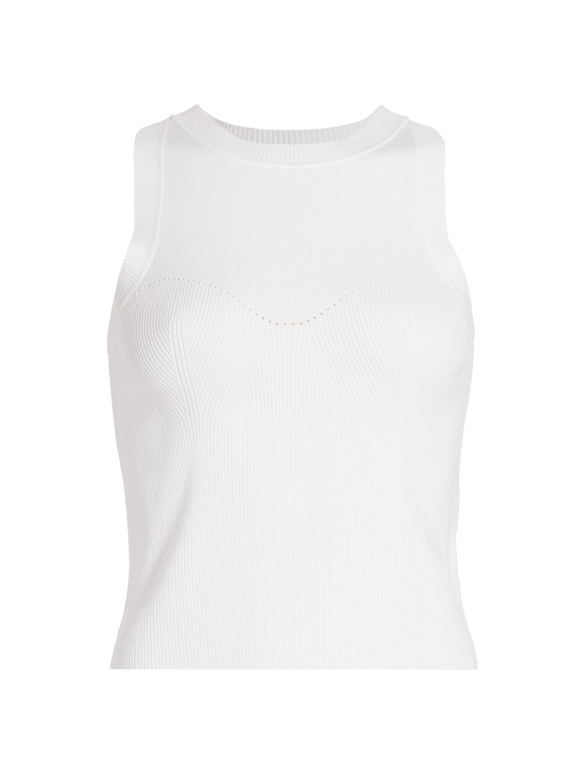 Toccin Women's Tatum Rib-Knit Racerback Tank - Jet
