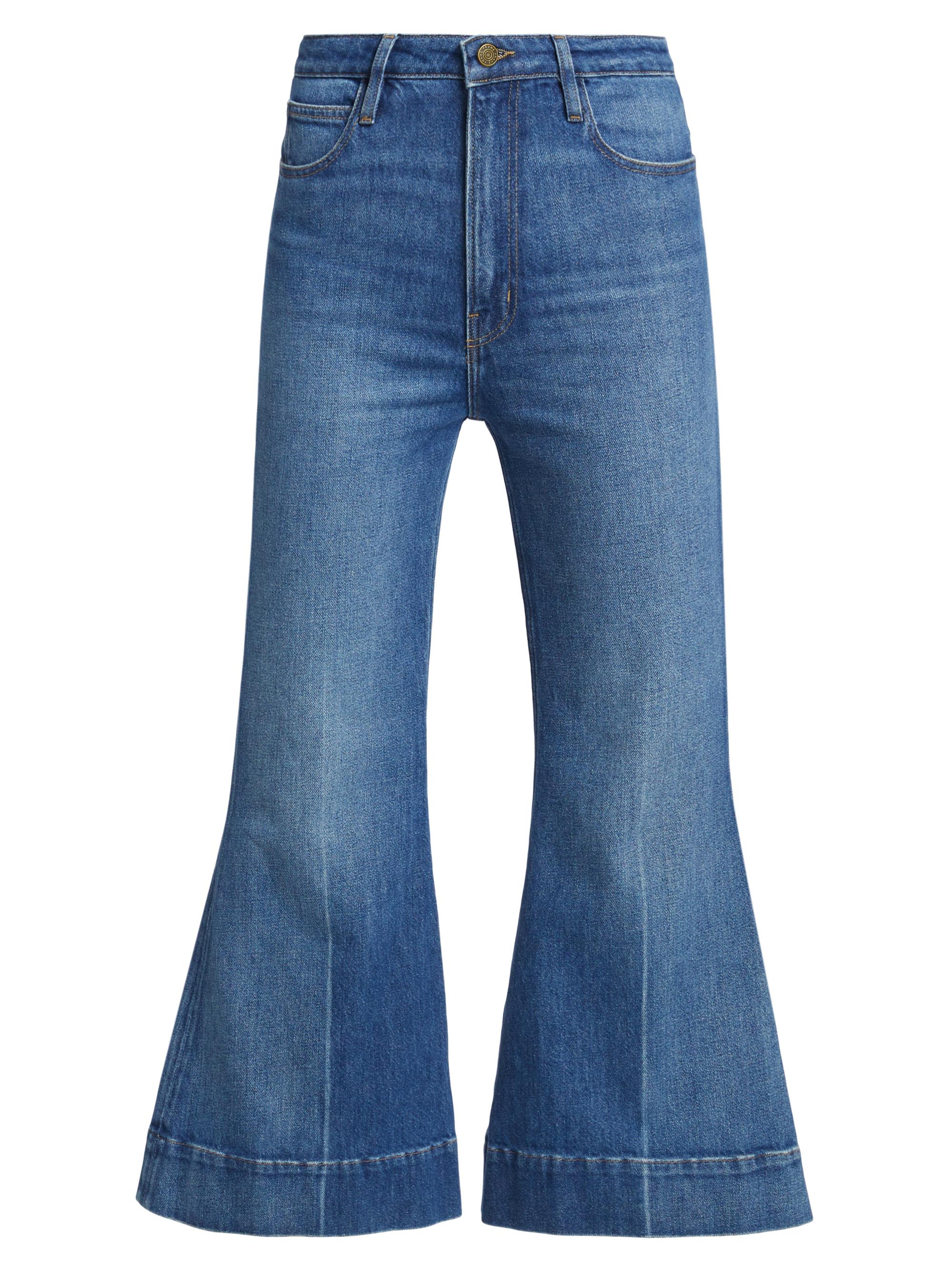 Frame Women's Extreme Flare Ankle Jeans - Lago Di Como