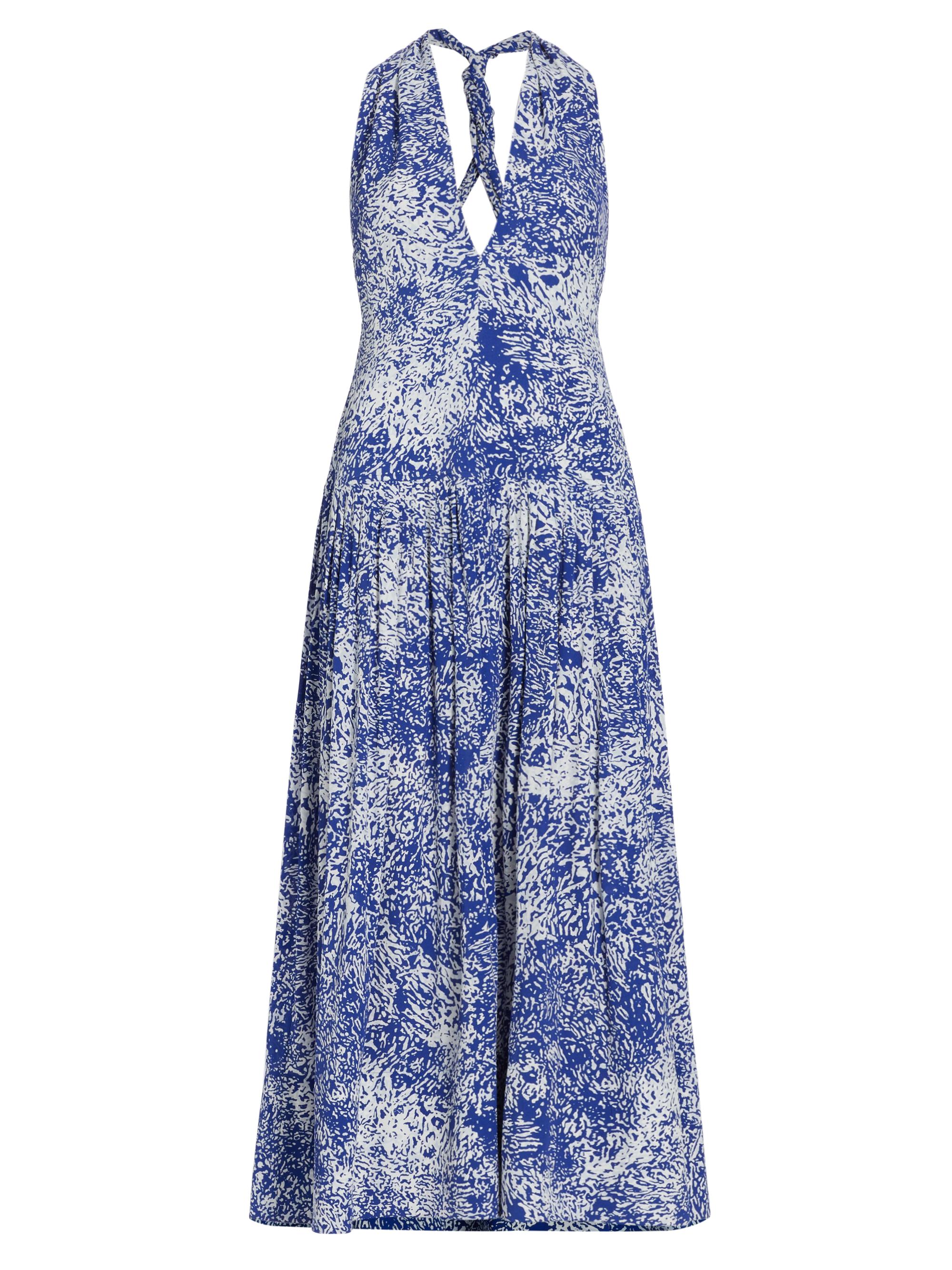 Mサイズ〇Simone Knit Long Dress Proenza Schouler Simone Printed Halter Midi-Dress | Saks Fifth Avenue