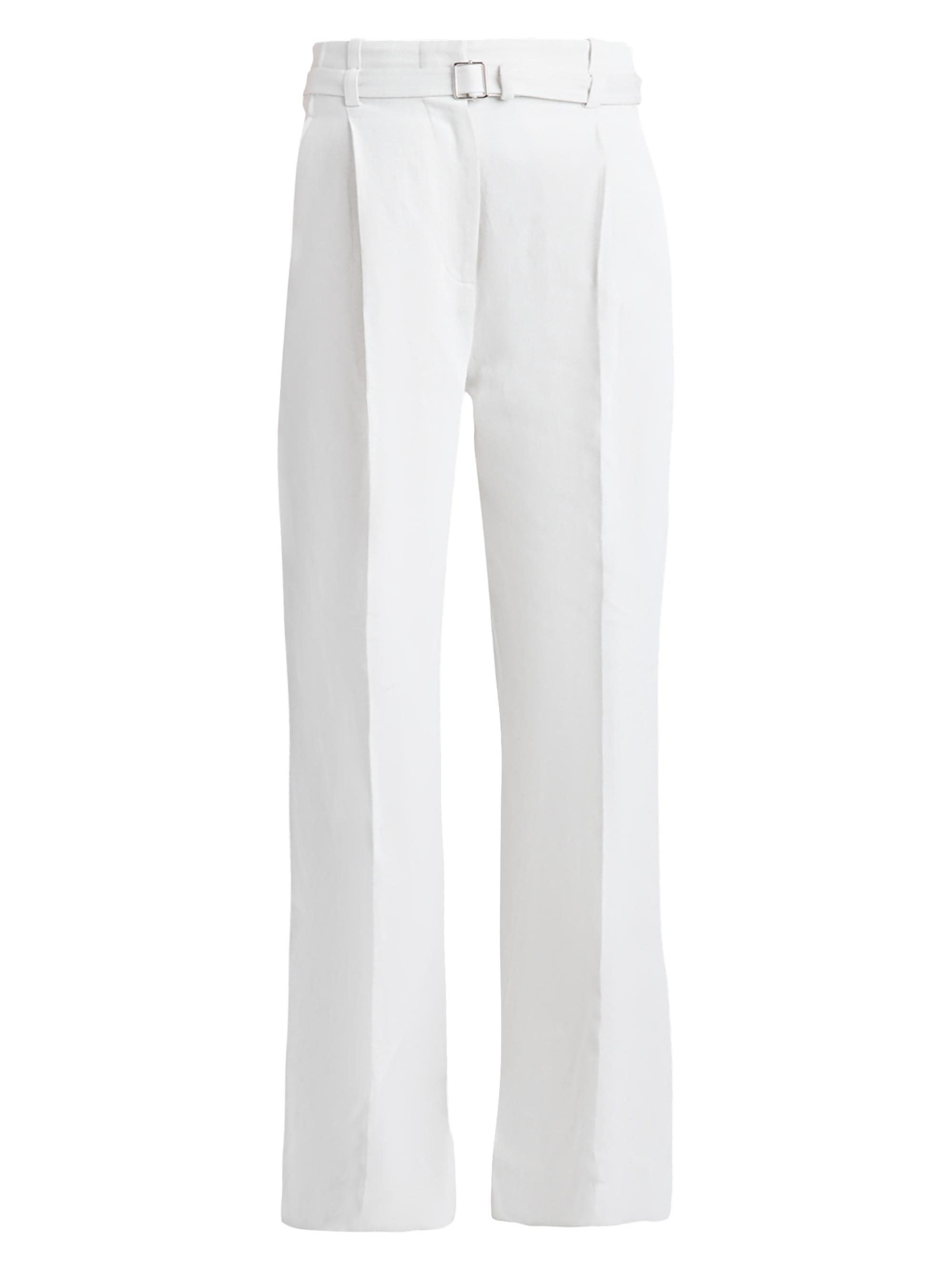 Proenza Schouler Women's Dana Belted Wide-Leg Pants - Ecru