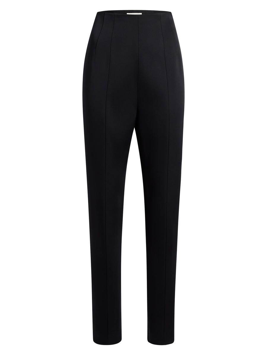 VIP【関税送料無料】希少 KHAITE BLACK COTTON JEANS KHAITE Lenn Pant in Black | FWRD