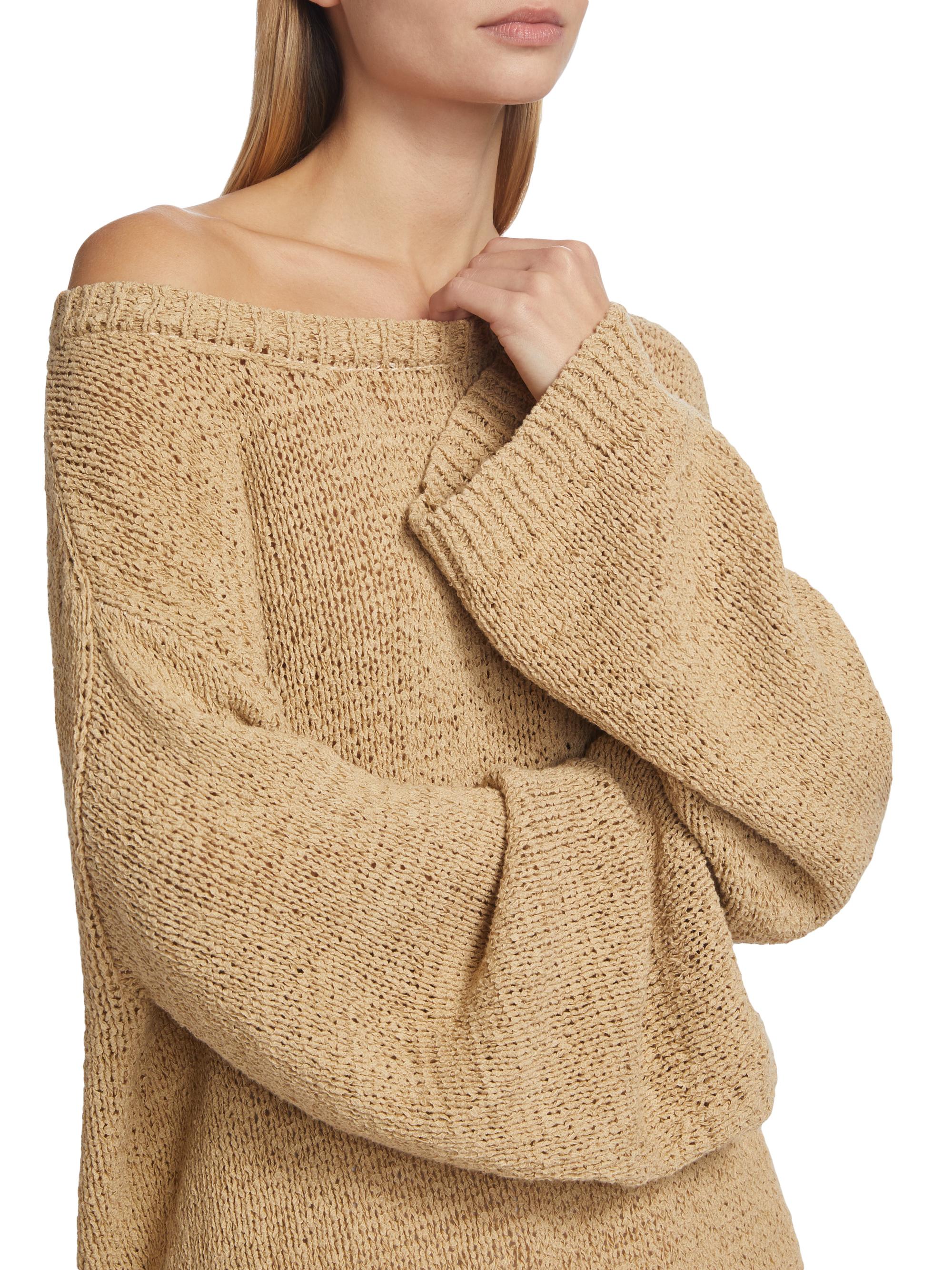 Tove Juin Oversized Cotton-Blend Sweater | Saks Fifth Avenue