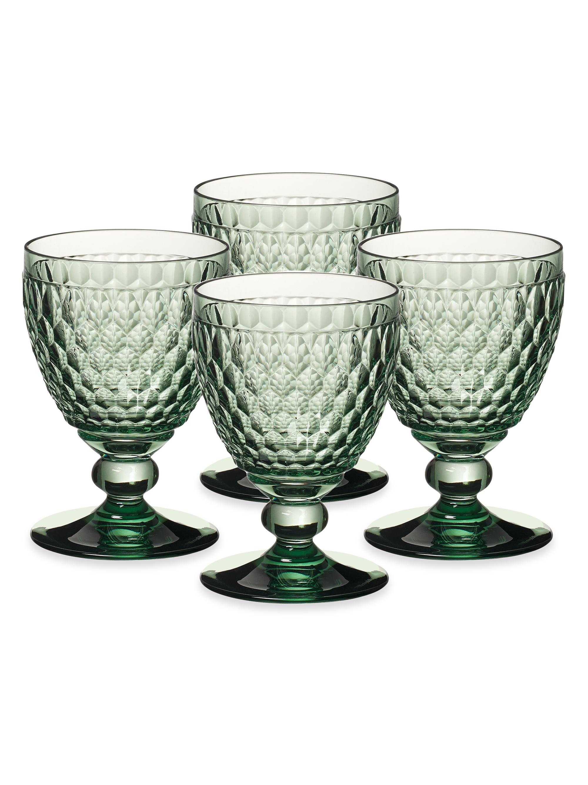 Villeroy & Boch Boston Colored Water Goblet 4-Piece Set