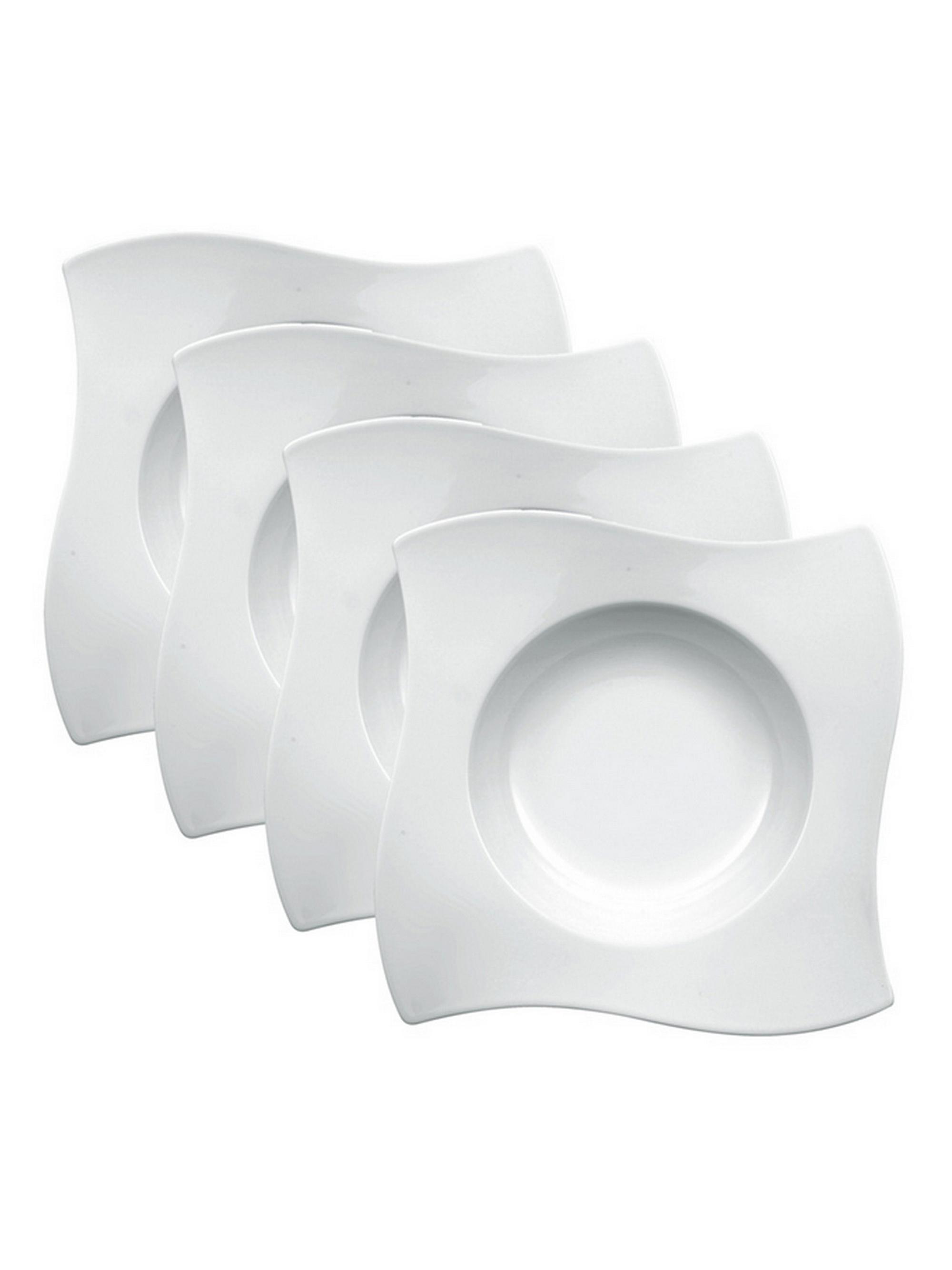 Villeroy & Boch NewWave Rim Soup 4-Piece Set