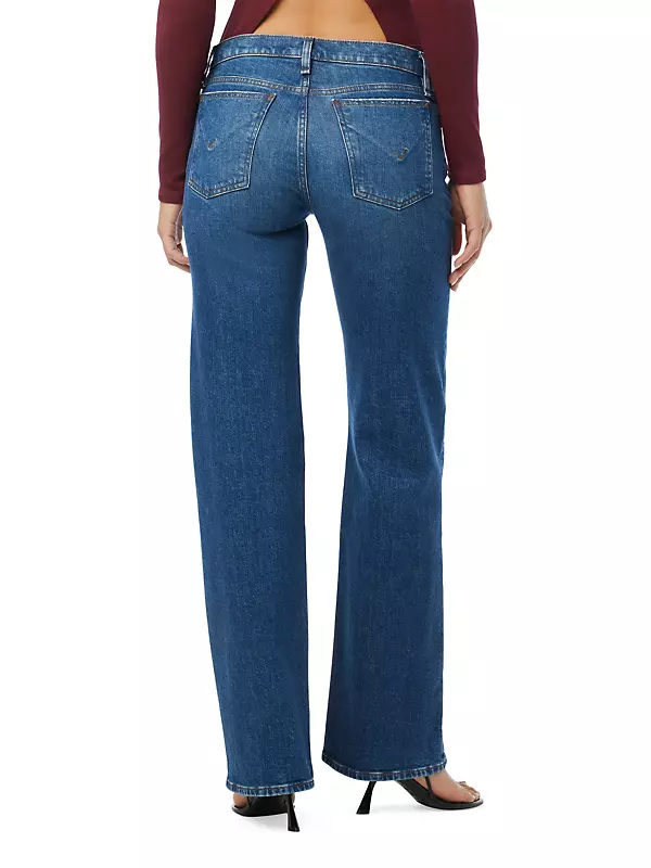 Kelli Low-Rise Loose-Fit Straight Jeans