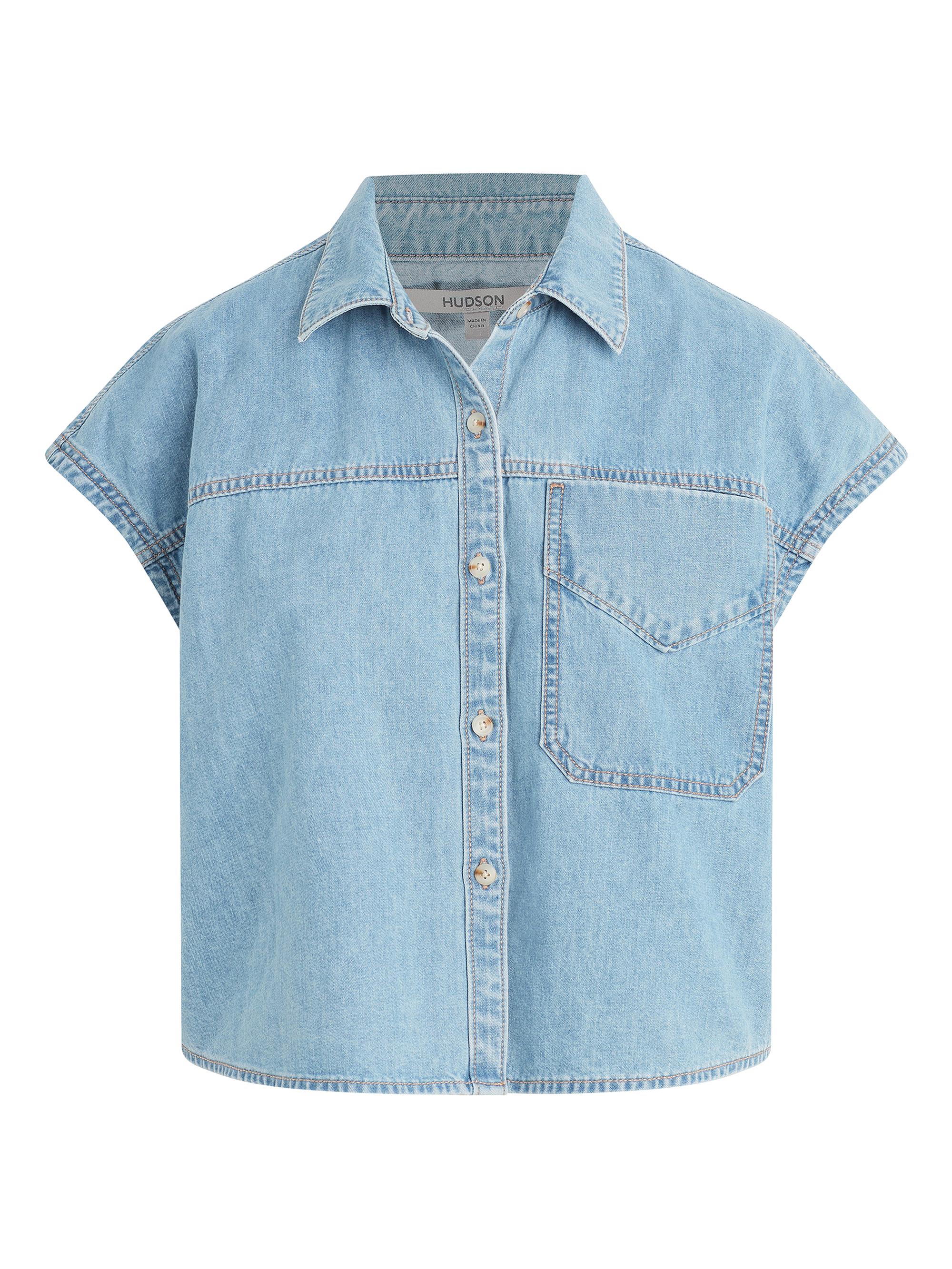 Hudson Jeans Women's Denim Camp Shirt - First Class