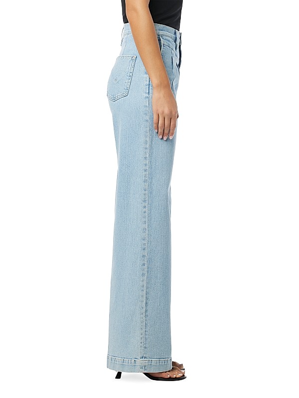 Shop Hudson Jeans Jodie Pleated Front Yoke Wide-Leg Jeans Shop Hudson Jeans Jodie Pleated Front Yoke Wide-Leg Jeans