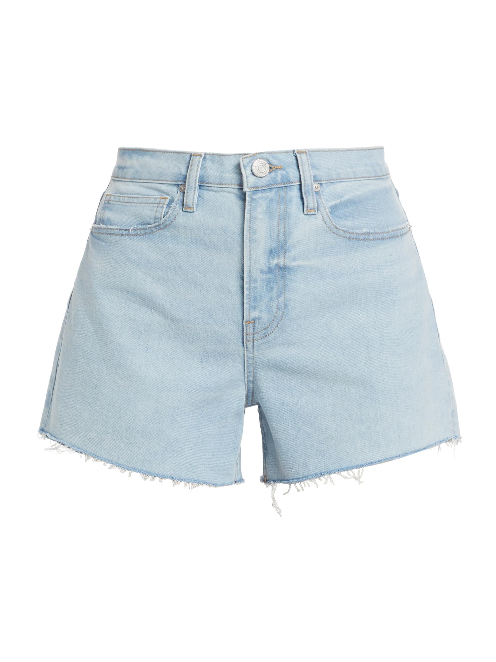 Frame Women's Le Brigette High-Rise Cut-Off Stretch Jean Shorts - Soap