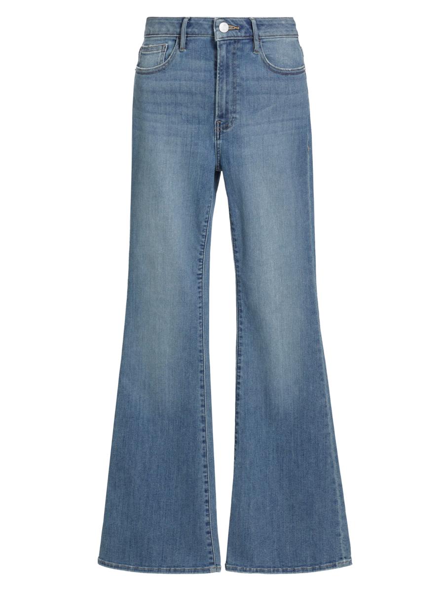 【EZKATON】25SS★ Easy Semi Flare Denim Pants EZKATON ]☆25SS☆韓国人気☆EASY SEMI FLARE DENIM PANTS
