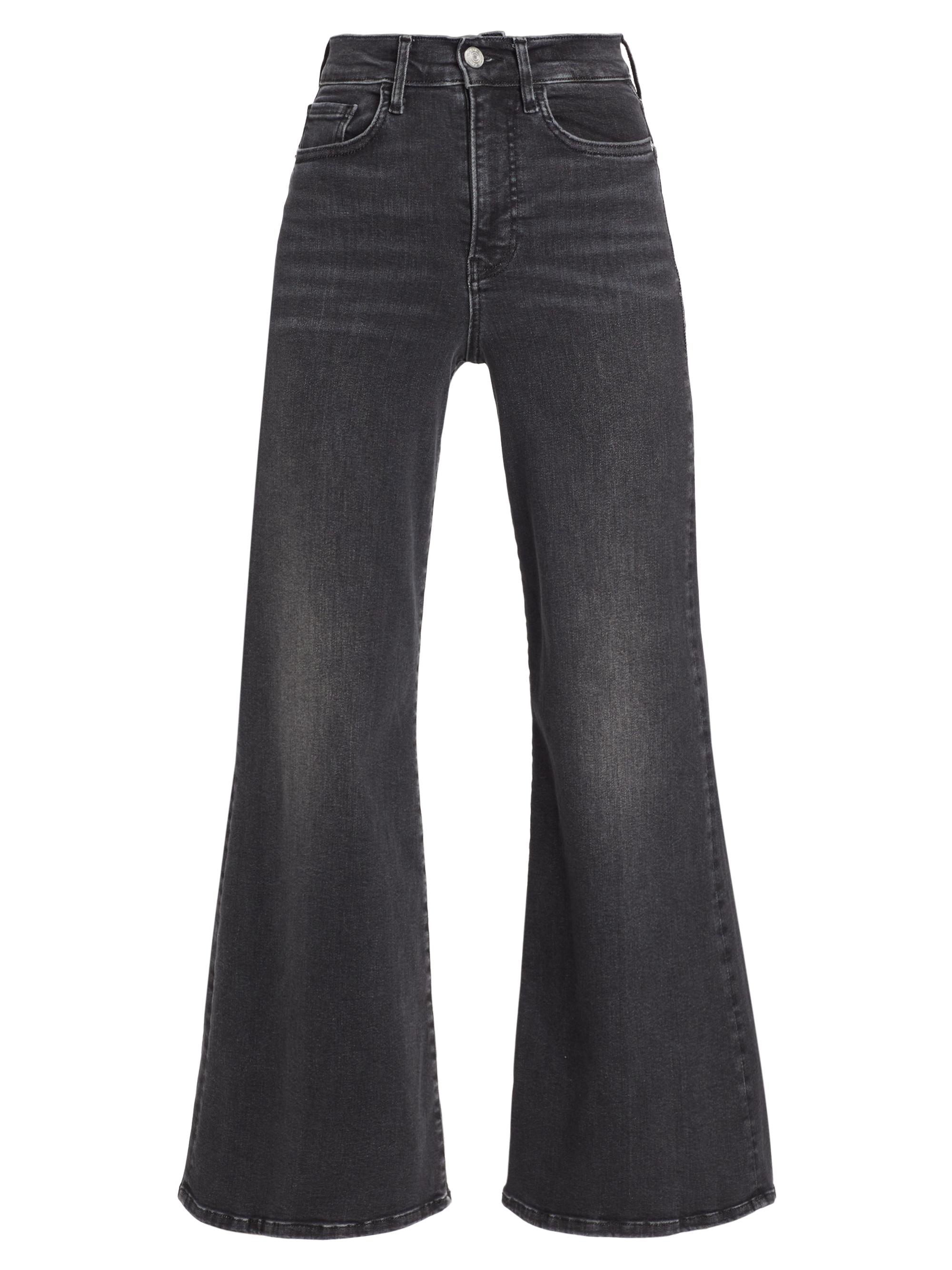 Frame The Jetset Flare Pintuck Jeans | Saks Fifth Avenue
