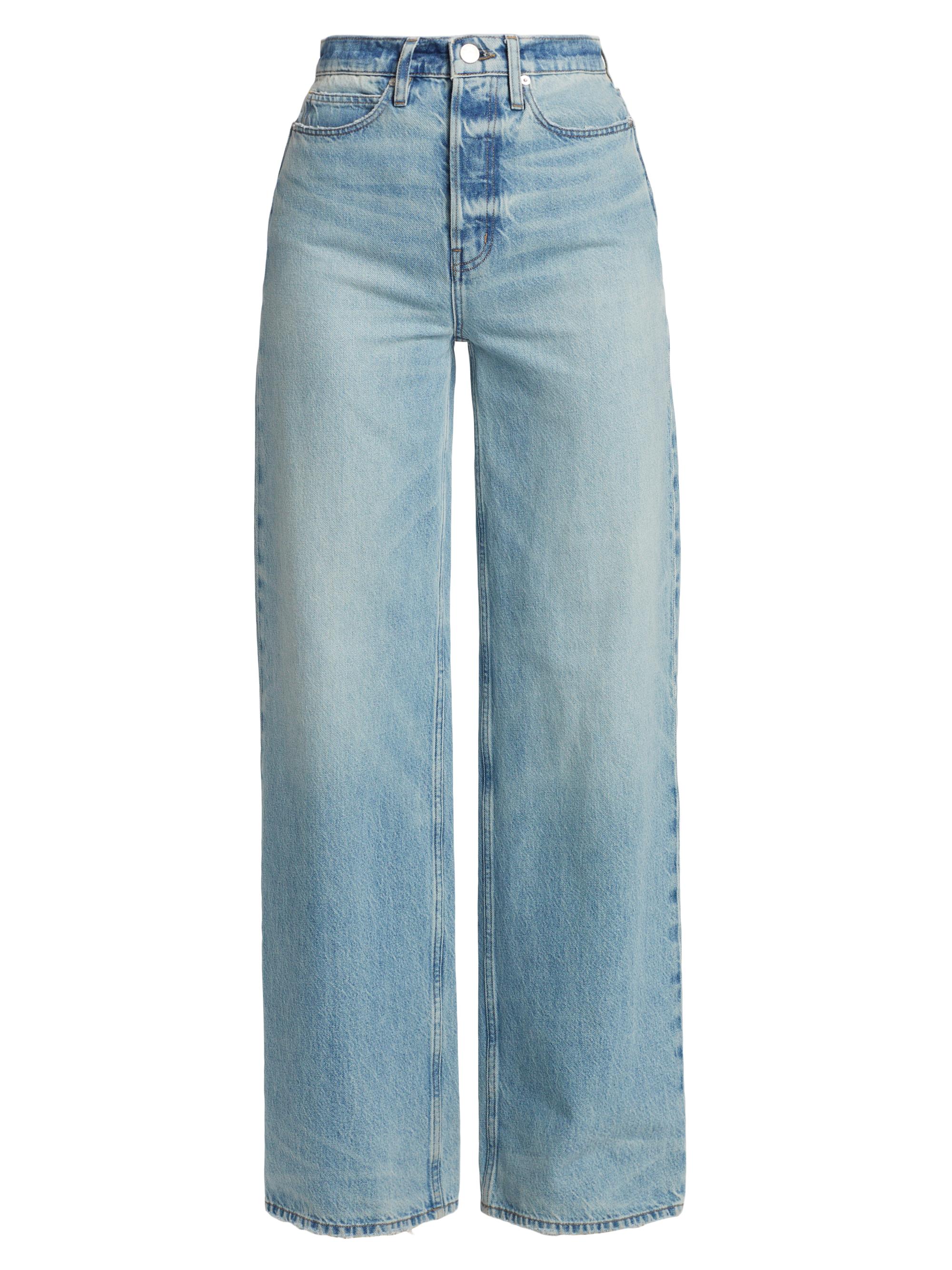 Frame Women's The 1978 High-Rise Wide-Leg Jeans - Rhode