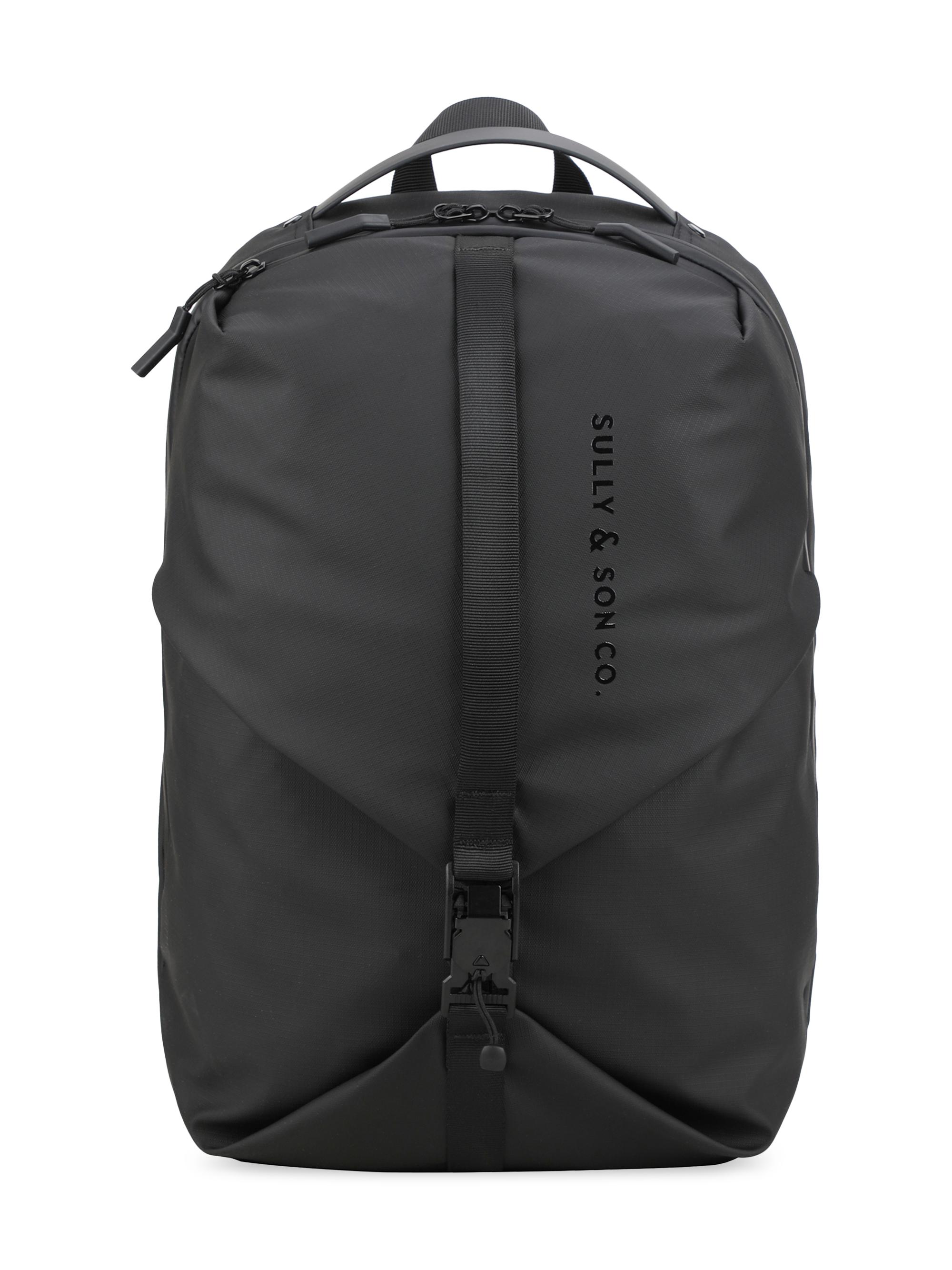 Sully & Son Co. Men's Boken Water-Resistant Backpack - Black
