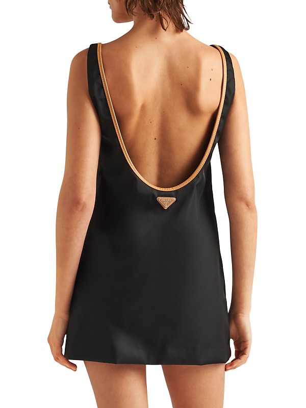 Shop Prada Re-Nylon Mini-Dress | Saks Fifth Avenue Shop Prada Re-Nylon Mini-Dress | Saks Fifth Avenue