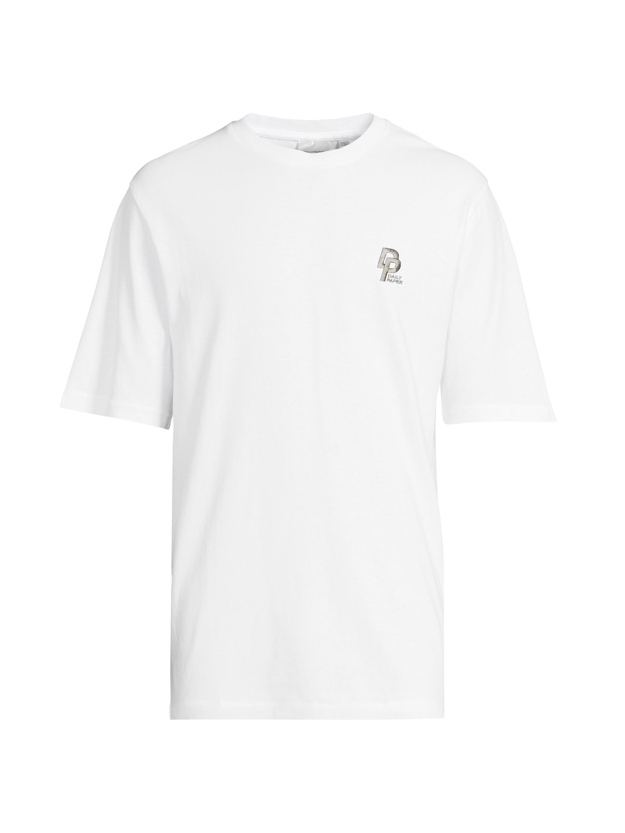 Daily Paper Men's Eli Cotton Short-Sleeve T-Shirt - White