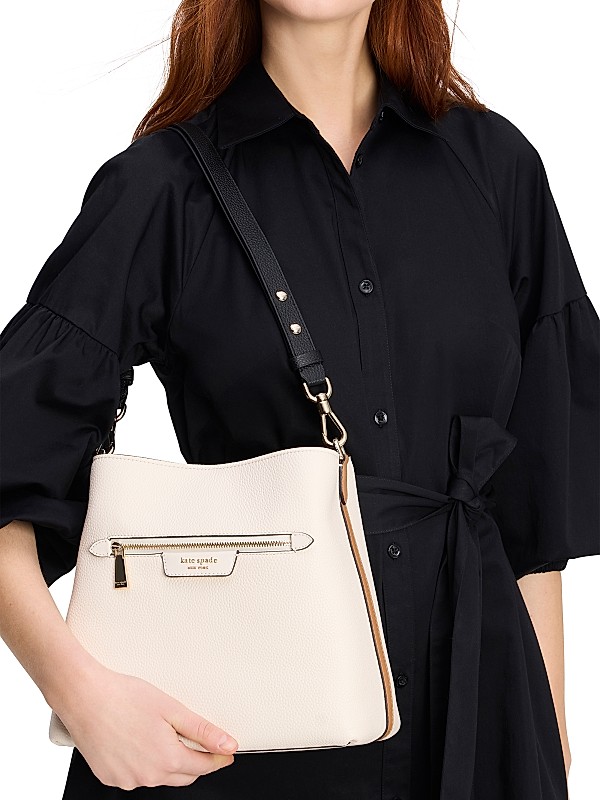 Shop kate spade new york Hudson Colorblocked Pebbled Leather Shop kate spade new york Hudson Colorblocked Pebbled Leather