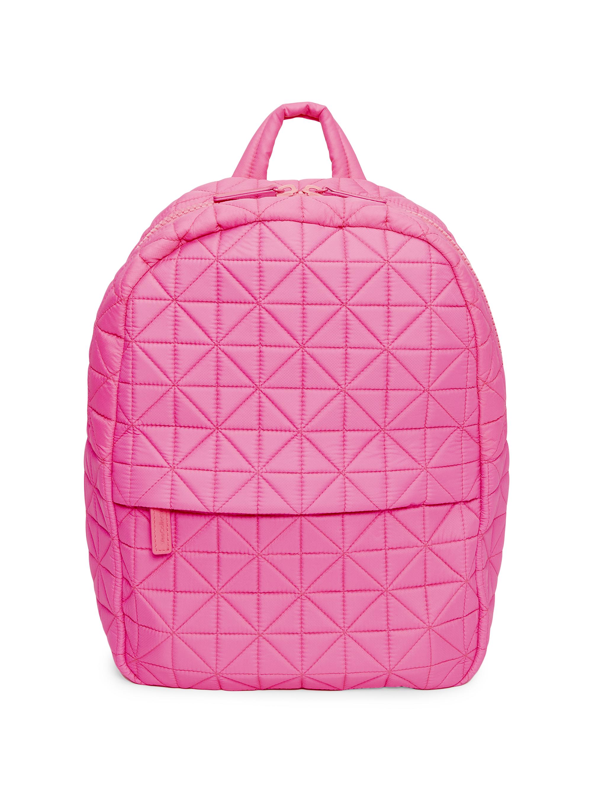 Vee Collective Women's Ripstop Nylon Backpack - Neon Pink