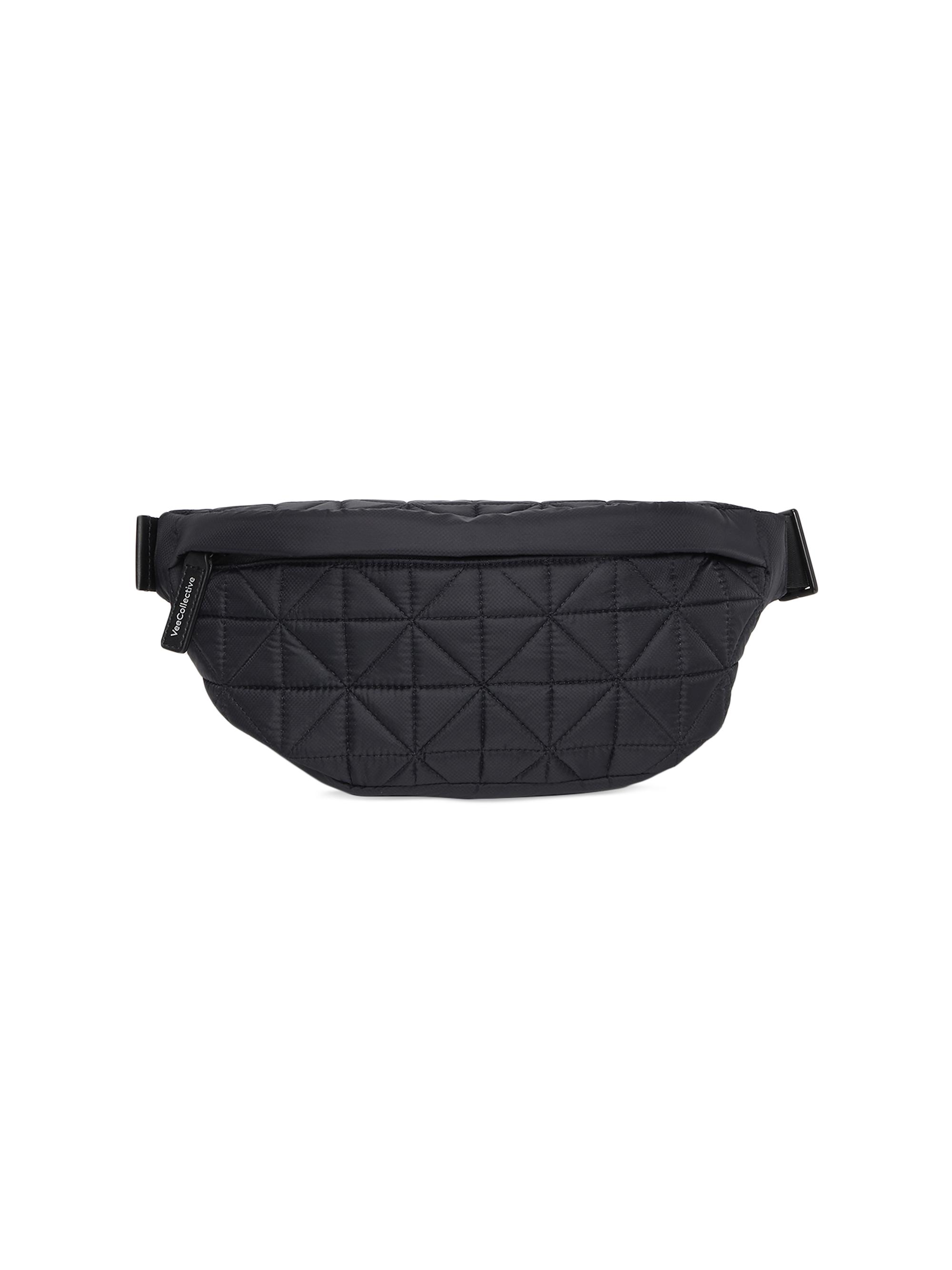 Vee Collective Women's Nylon Ripstop Belt Bag - Black