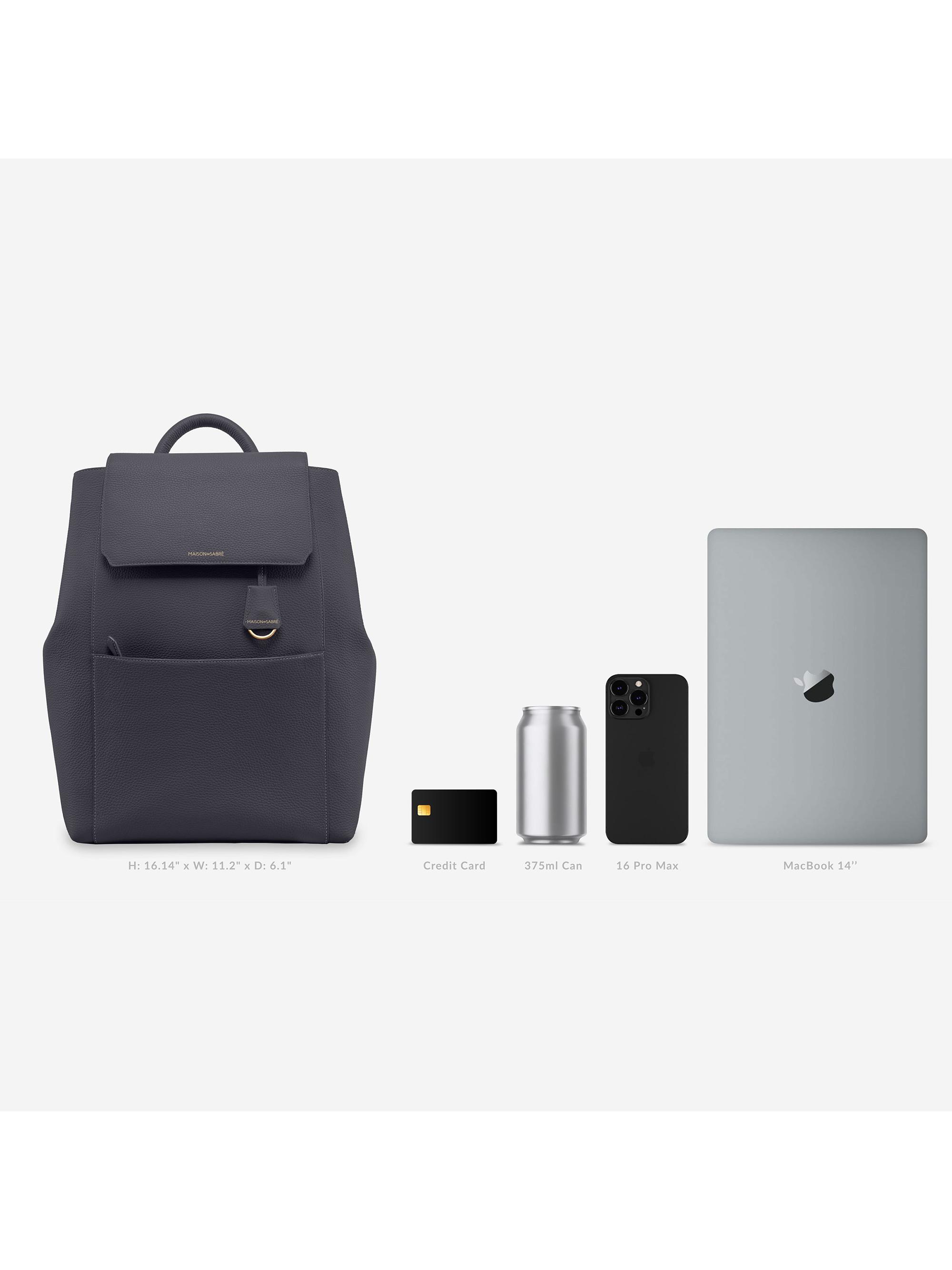 Maison de Sabre Large Leather Soft Backpack | Saks Fifth Avenue