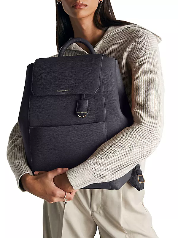 Shop Maison de Sabre Large Leather Soft Backpack | Saks Fifth Avenue